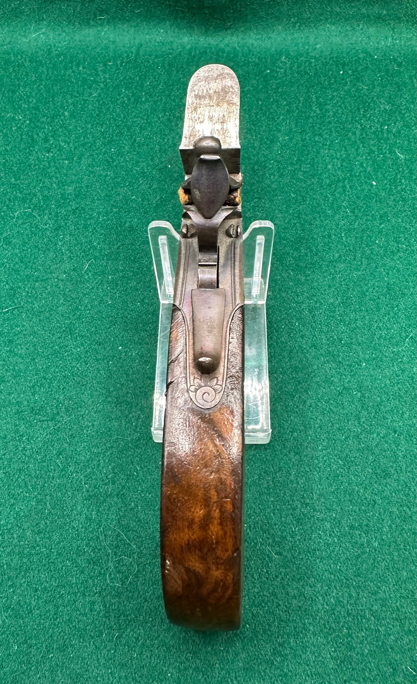 A Nice Clean Continental Flintlock Boxlock Pocket Pistol