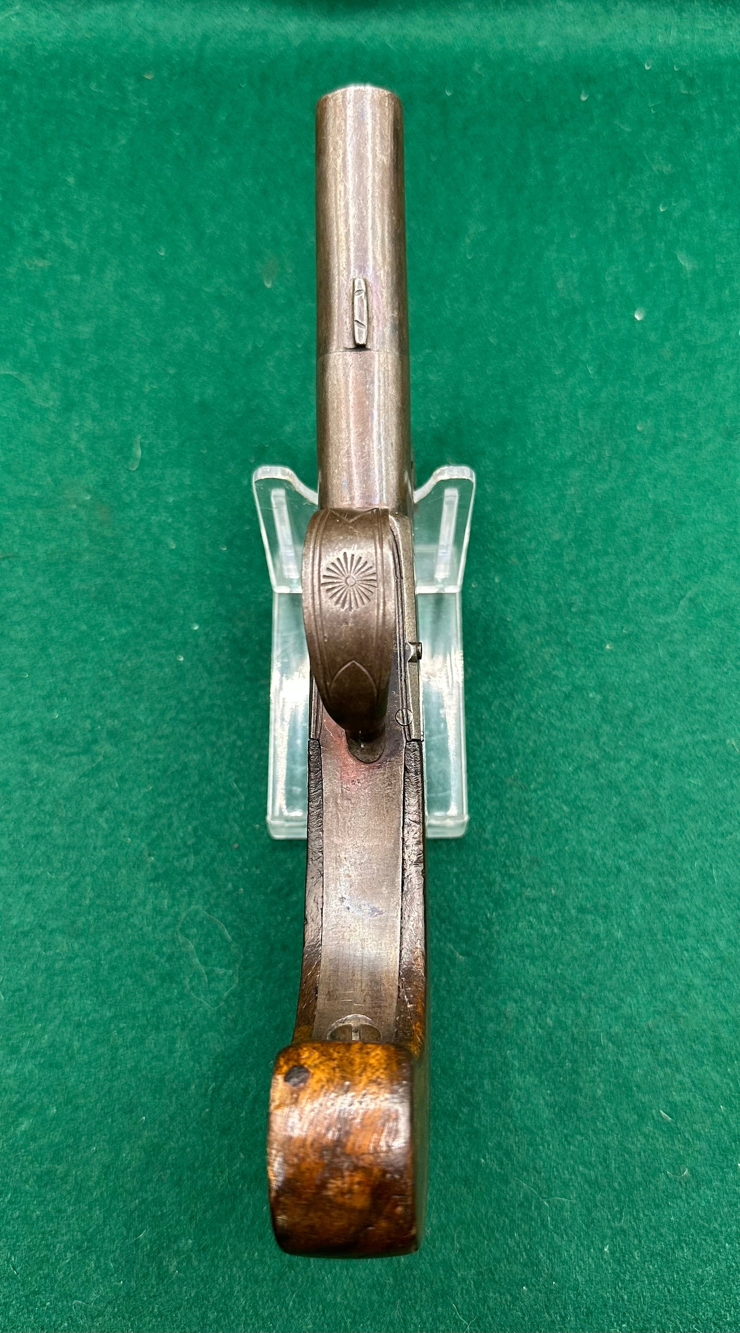 A Nice Clean Continental Flintlock Boxlock Pocket Pistol