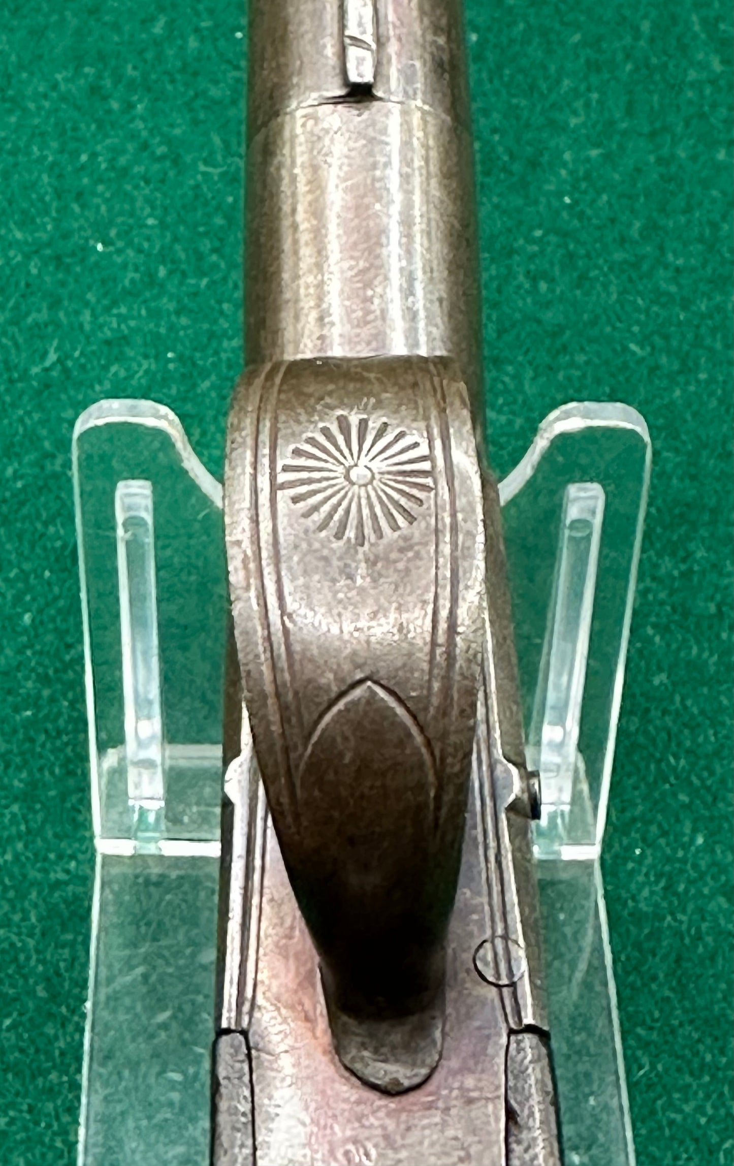 A Nice Clean Continental Flintlock Boxlock Pocket Pistol