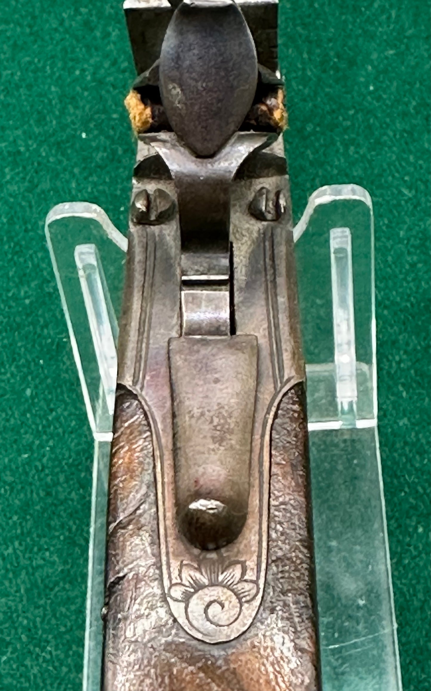 A Nice Clean Continental Flintlock Boxlock Pocket Pistol