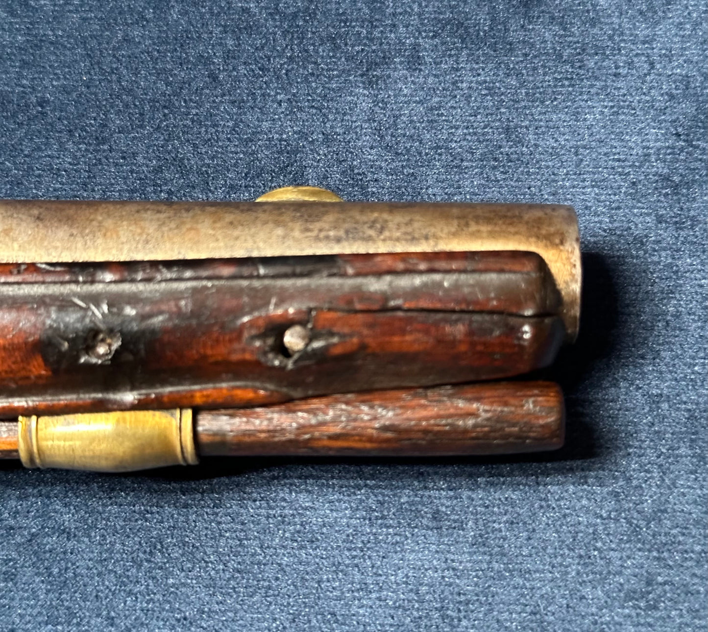 Full Stocked Flintlock Holster Pistol Signed Lazaro Lazarino