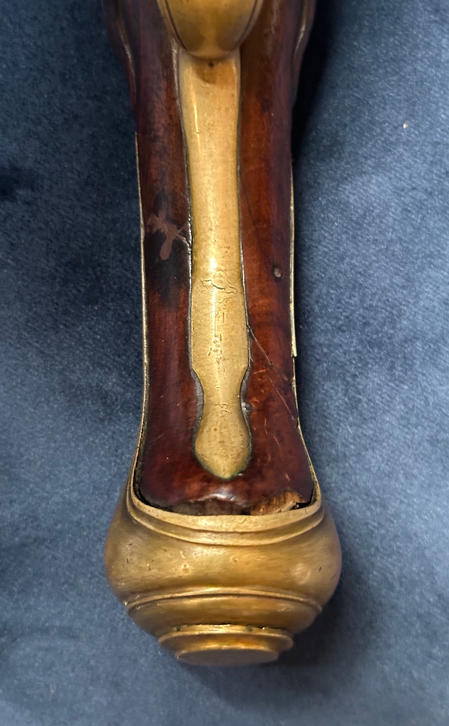 Full Stocked Flintlock Holster Pistol Signed Lazaro Lazarino
