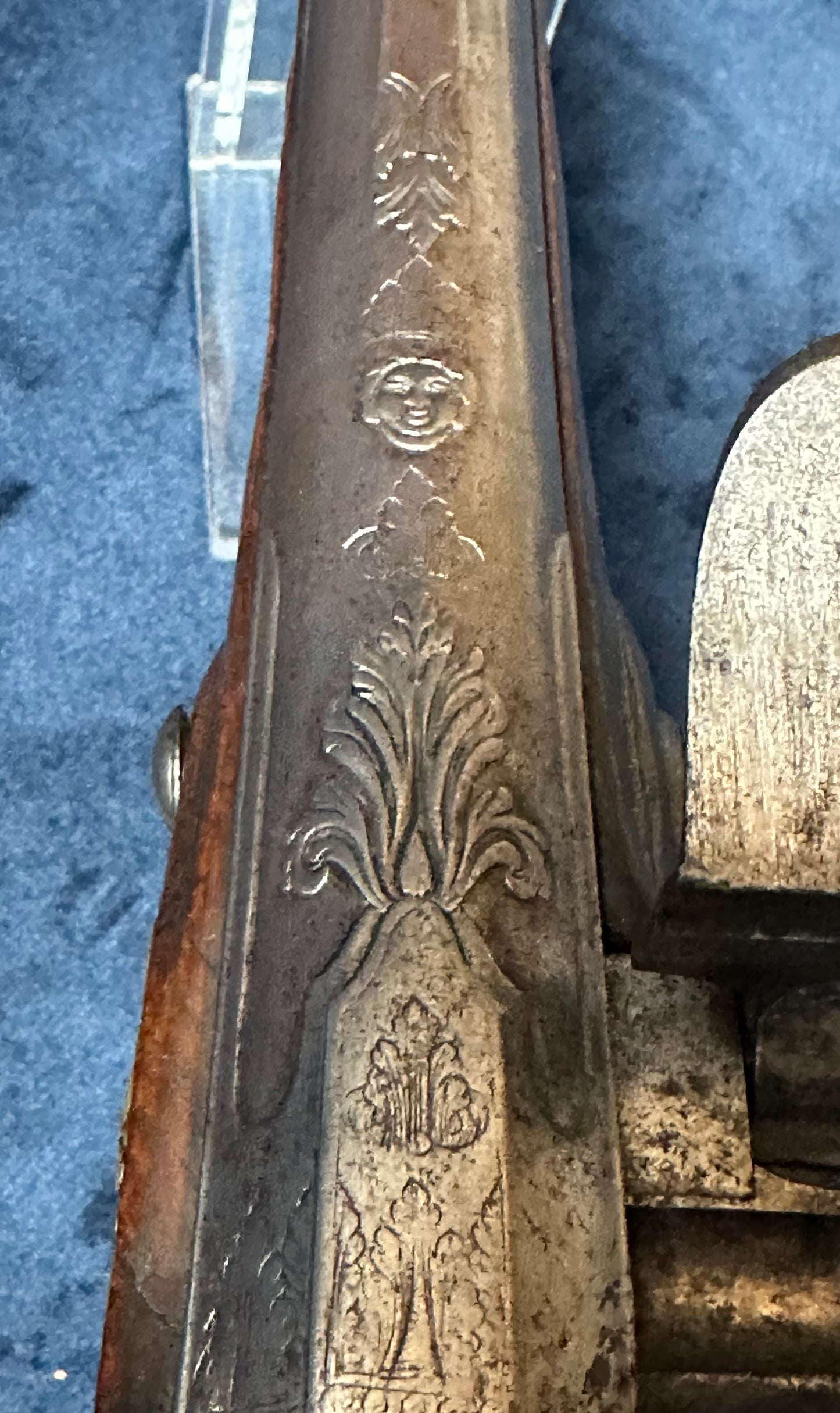 Beautiful Large Early Flintlock Holster Pistol By J J Behr Of Wurzburg