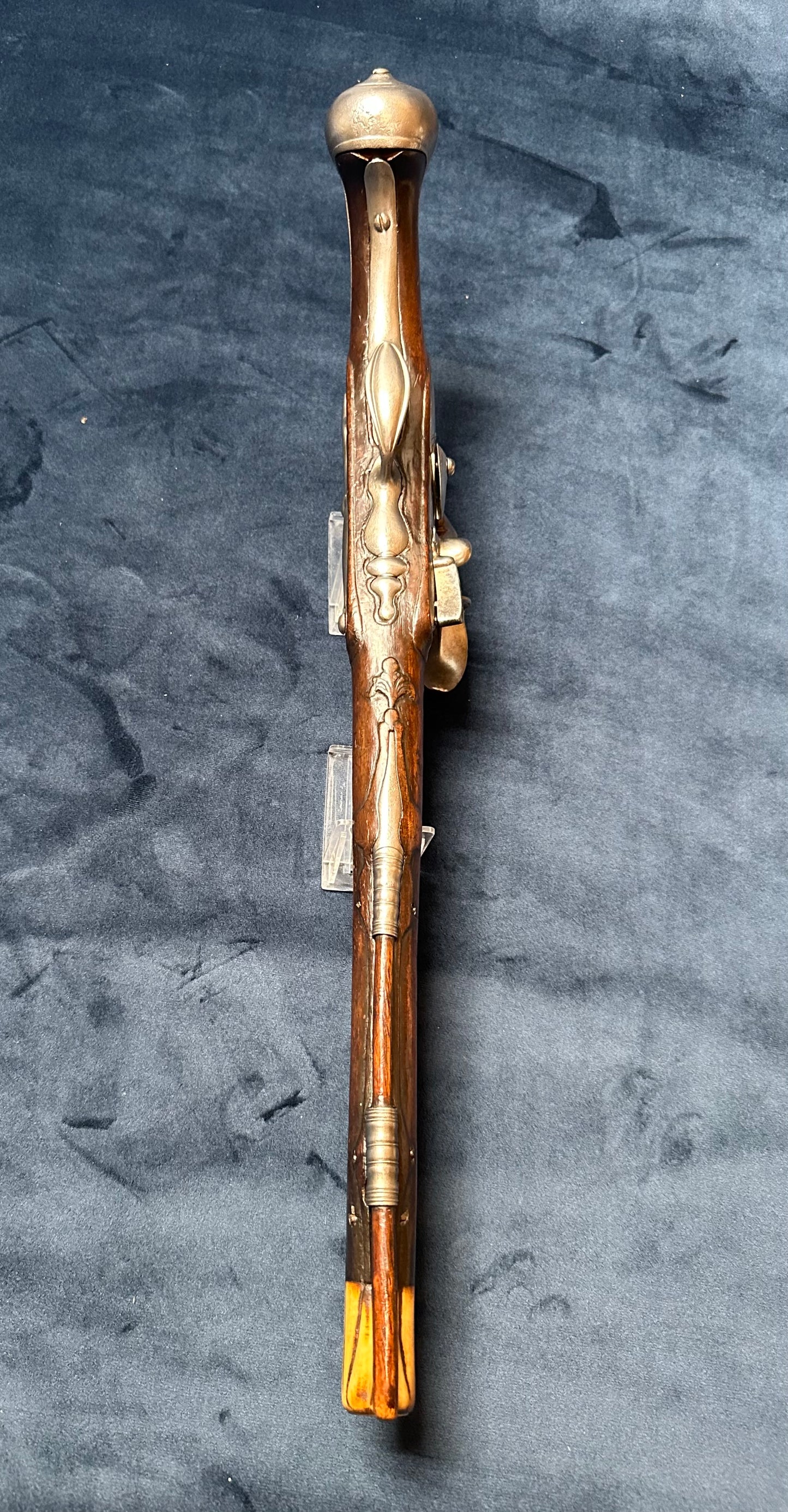 Handsome Long Barrelled Full Stocked Flintlock Holster Pistol