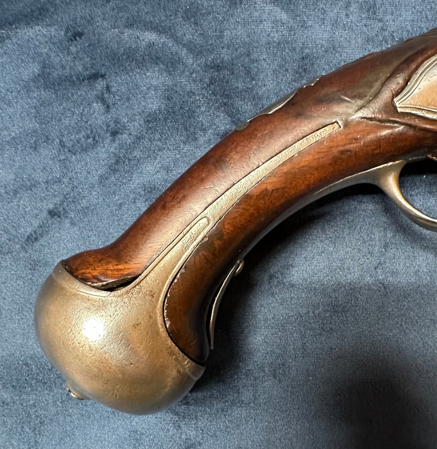 Handsome Long Barrelled Full Stocked Flintlock Holster Pistol