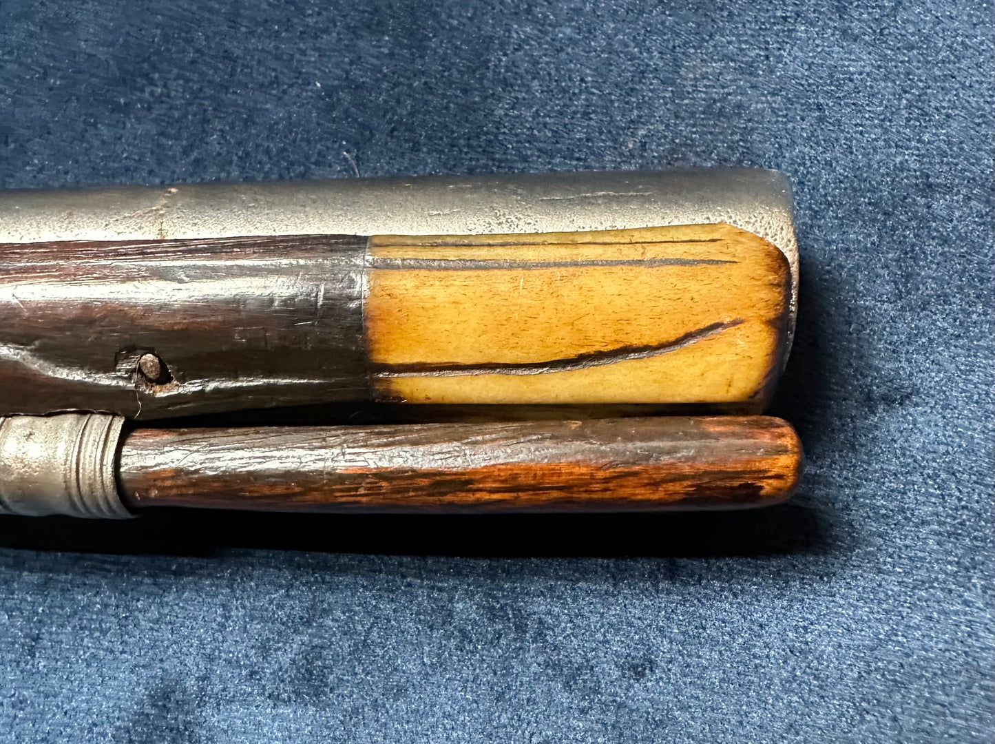 Handsome Long Barrelled Full Stocked Flintlock Holster Pistol