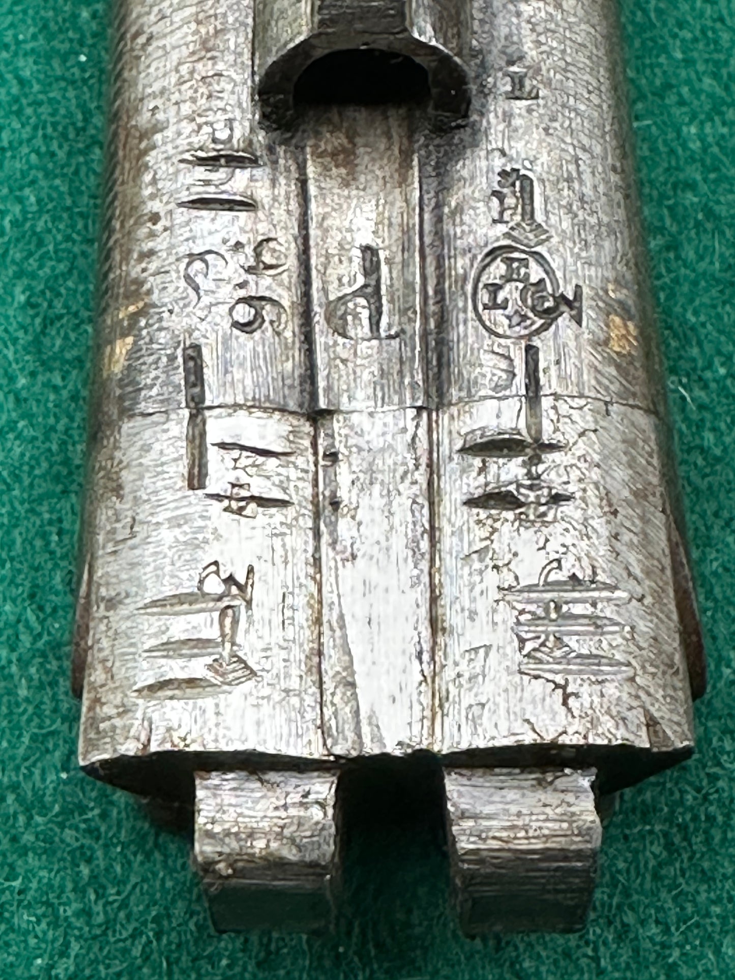 An elegant Half Stocked Double Barrelled Percussion Cap Travelling Pistol