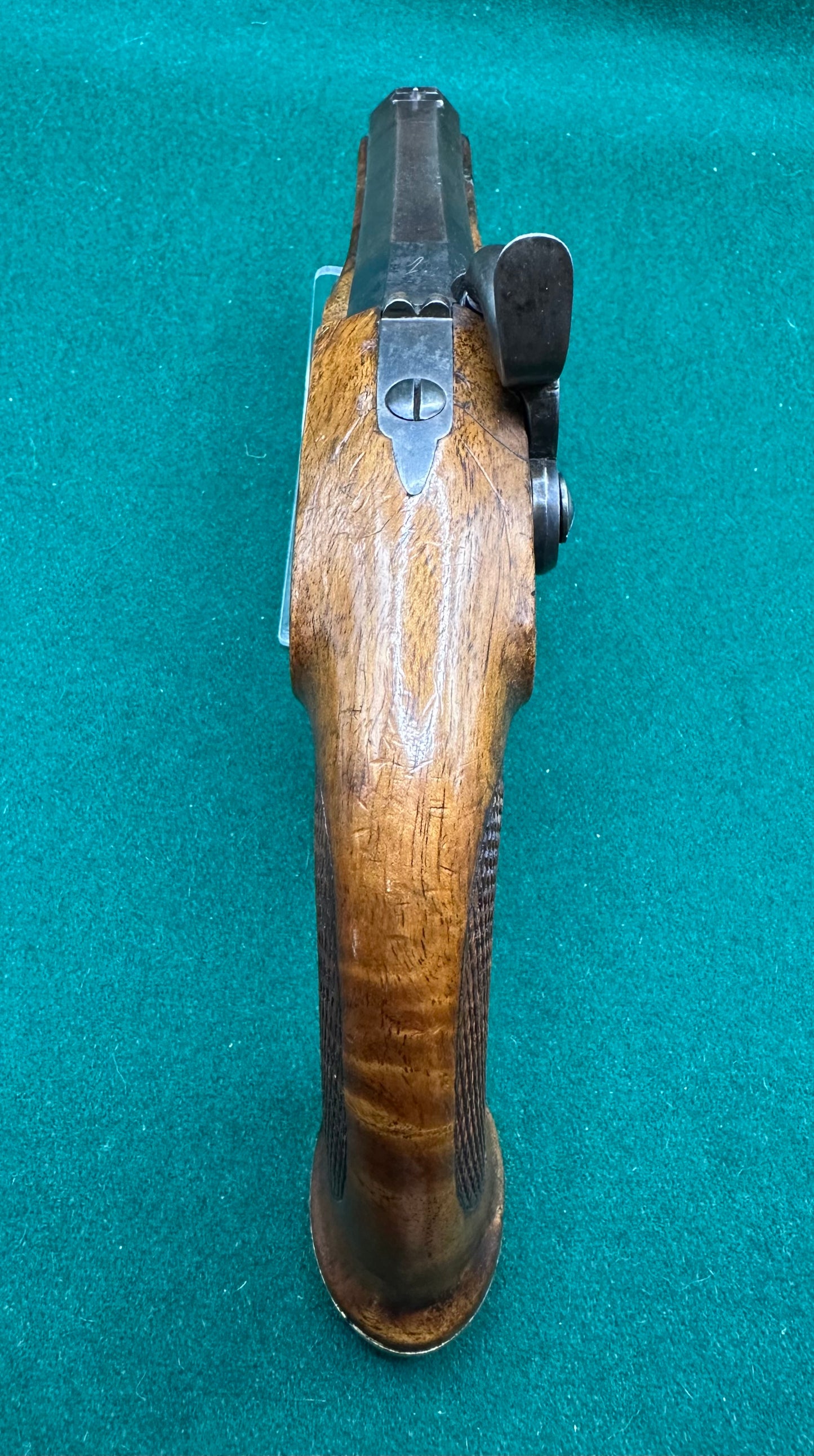 Full Stocked Overcoat Percussion Cap Pistol By J Gilli