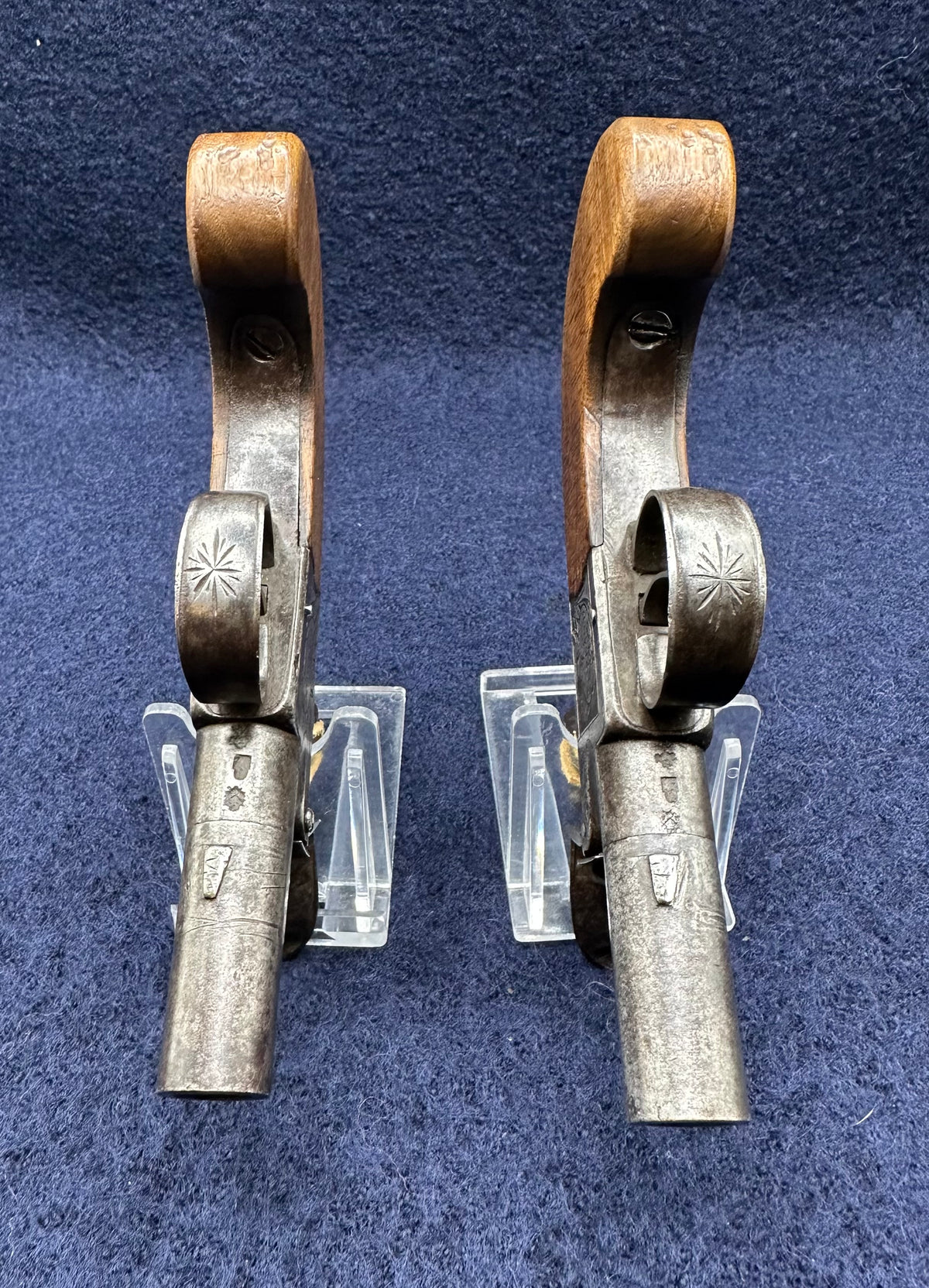 A Cased Pair of Flintlock Ketland & Co Pocket Pistols