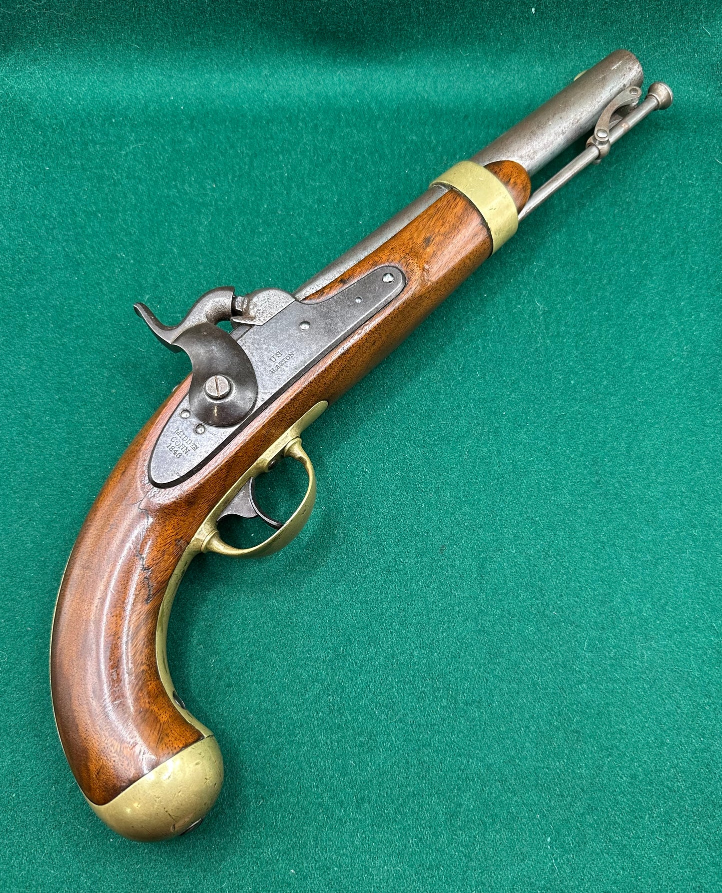 Very Nice U.S. Model 1842 Percussion Cap Pistol