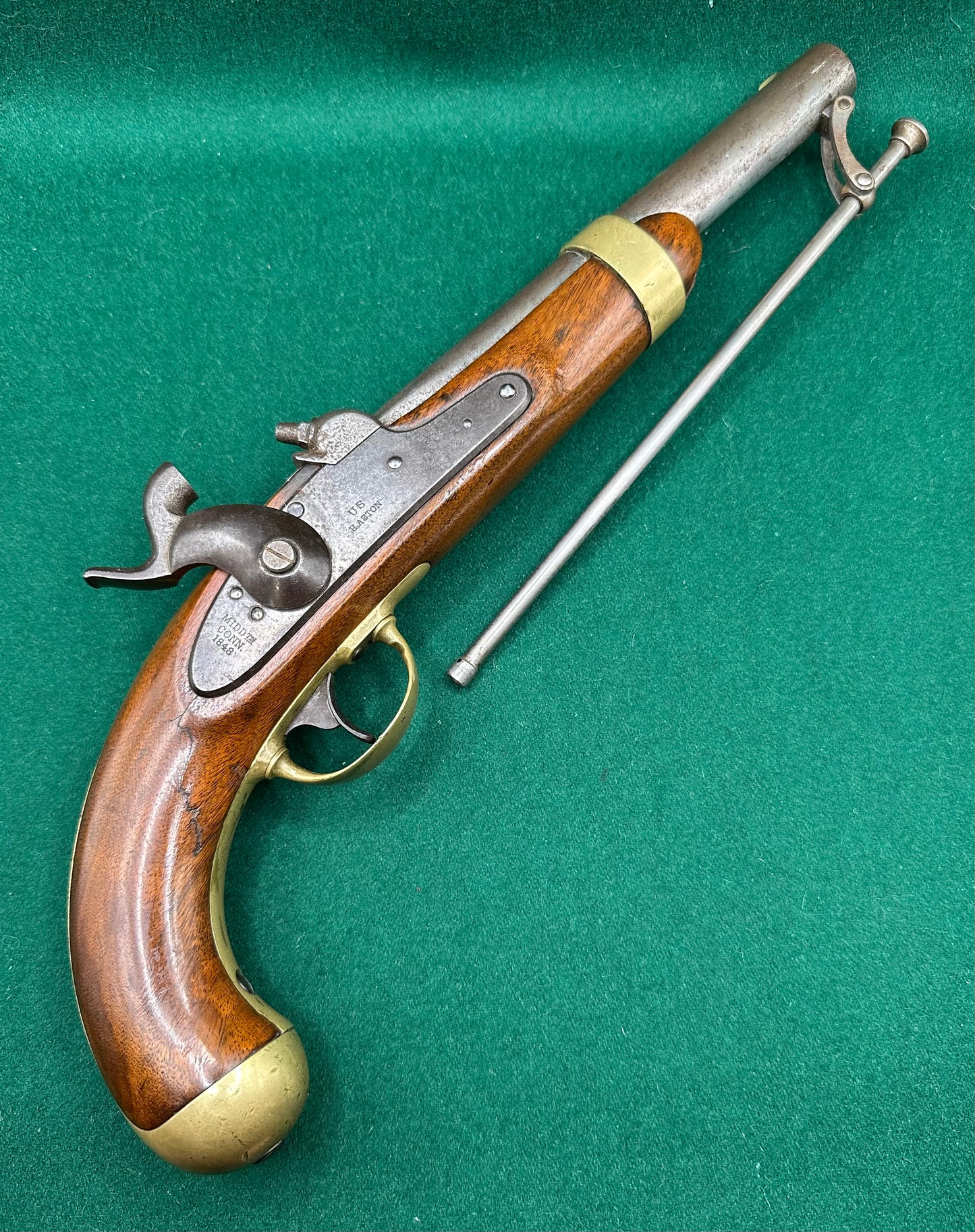 Very Nice U.S. Model 1842 Percussion Cap Pistol
