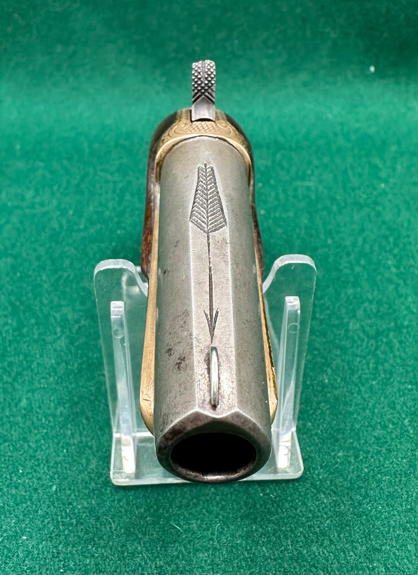 Scarce Williamsons 0.41" Calibre Rimfire Derringer With A Percussion Cap Converter