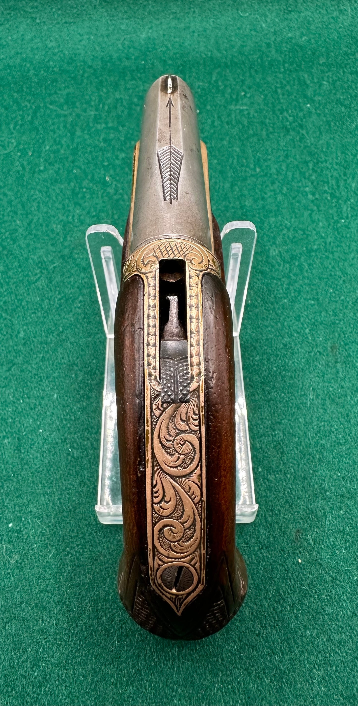 Scarce Williamsons 0.41" Calibre Rimfire Derringer With A Percussion Cap Converter