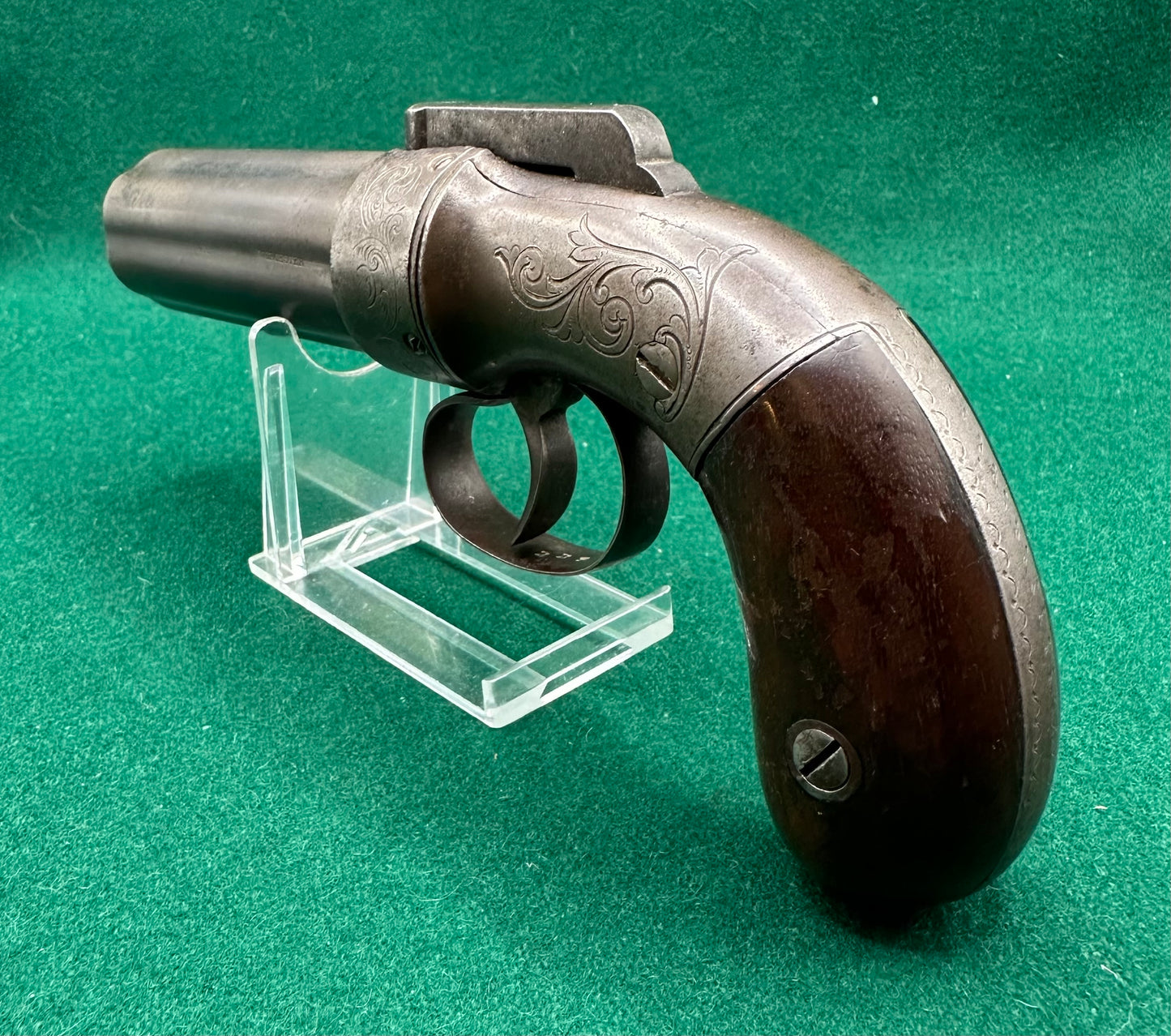 Ethan Allen Medium Size Pepperbox Revolver Stamped Allen Thurber & Co