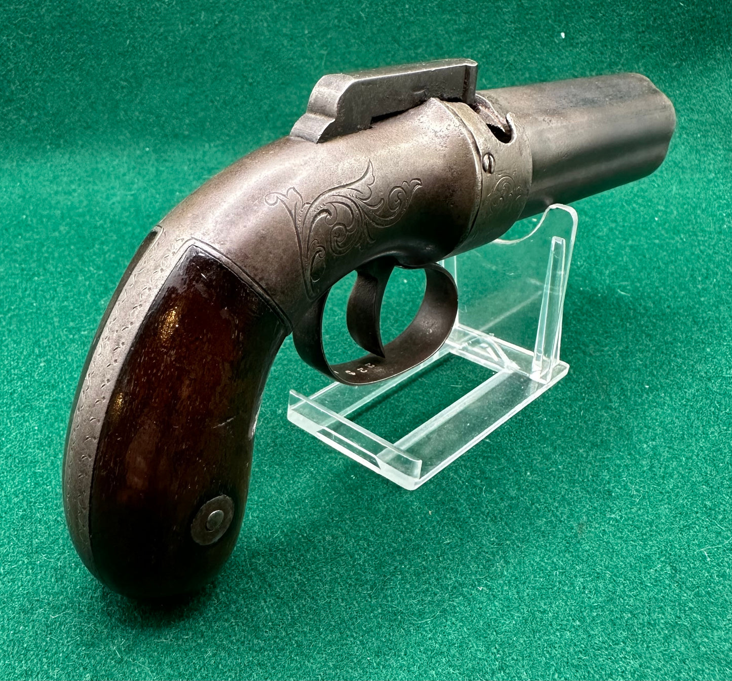 Ethan Allen Medium Size Pepperbox Revolver Stamped Allen Thurber & Co