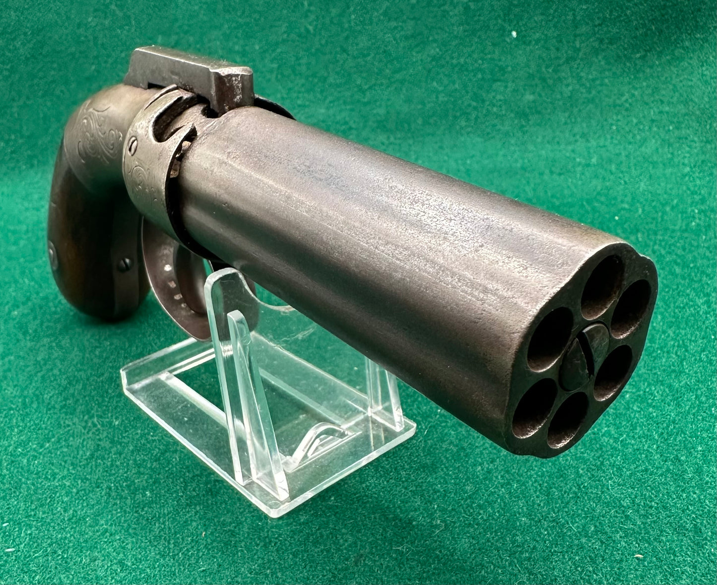 Ethan Allen Medium Size Pepperbox Revolver Stamped Allen Thurber & Co