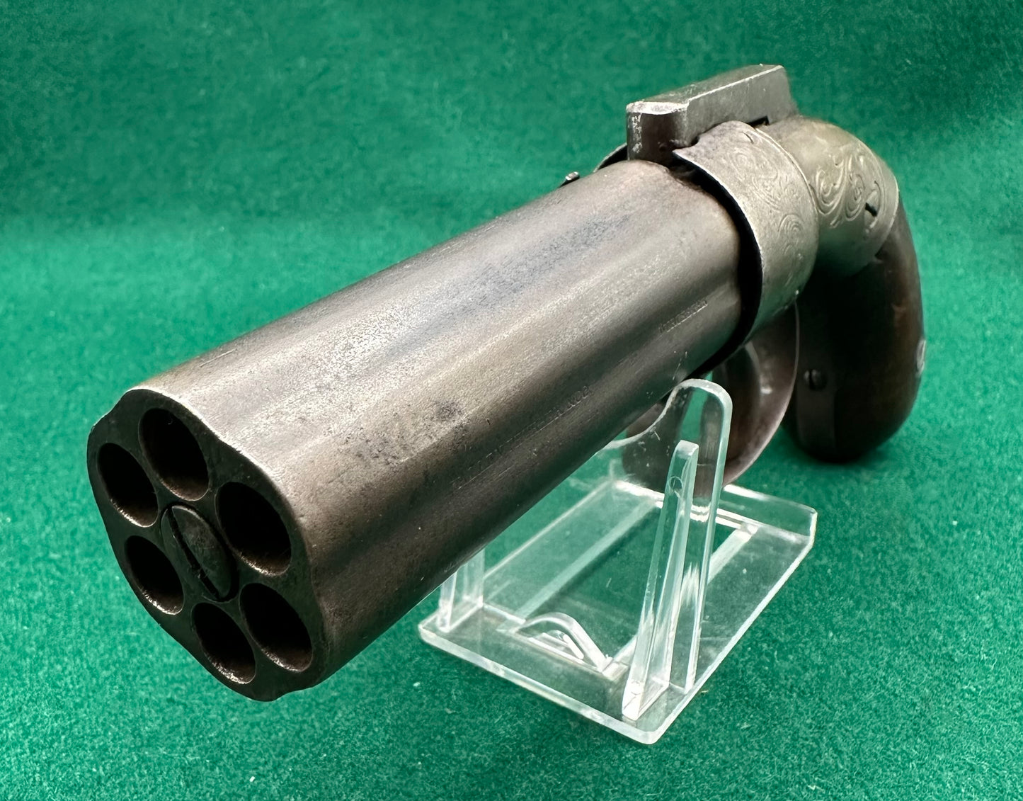 Ethan Allen Medium Size Pepperbox Revolver Stamped Allen Thurber & Co