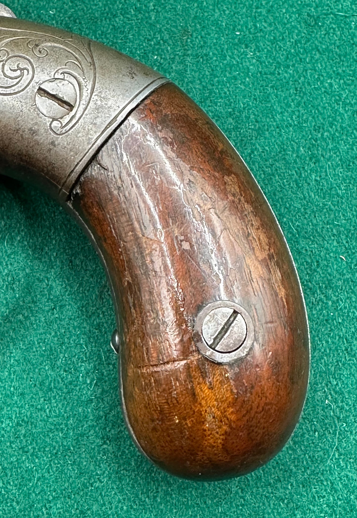Ethan Allen Medium Size Pepperbox Revolver Stamped Allen Thurber & Co