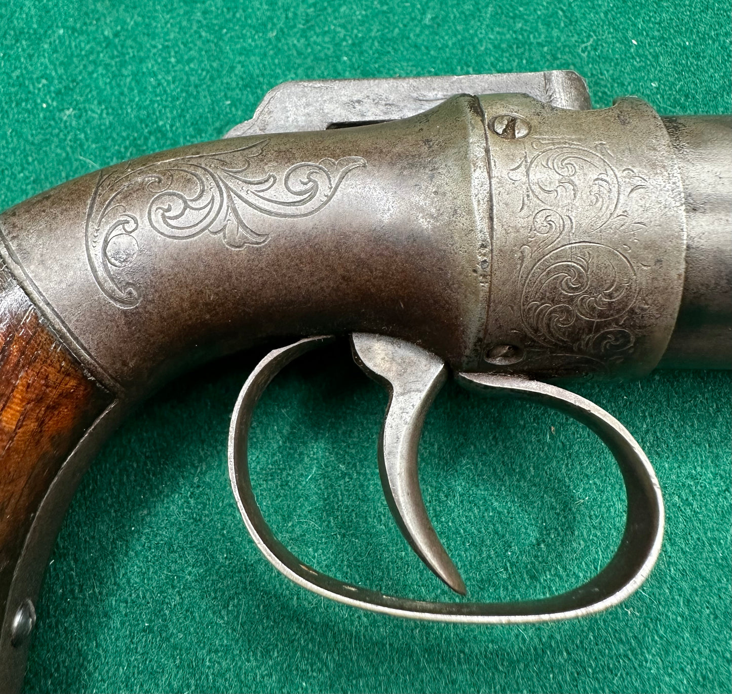 Ethan Allen Medium Size Pepperbox Revolver Stamped Allen Thurber & Co