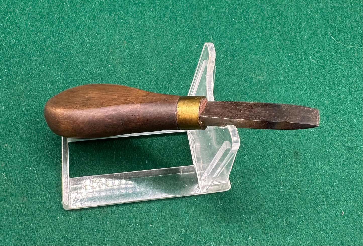 Very Handsome Cased Brass Flintlock Boxlock Blunderbuss Pistol In Its Case With Accessories