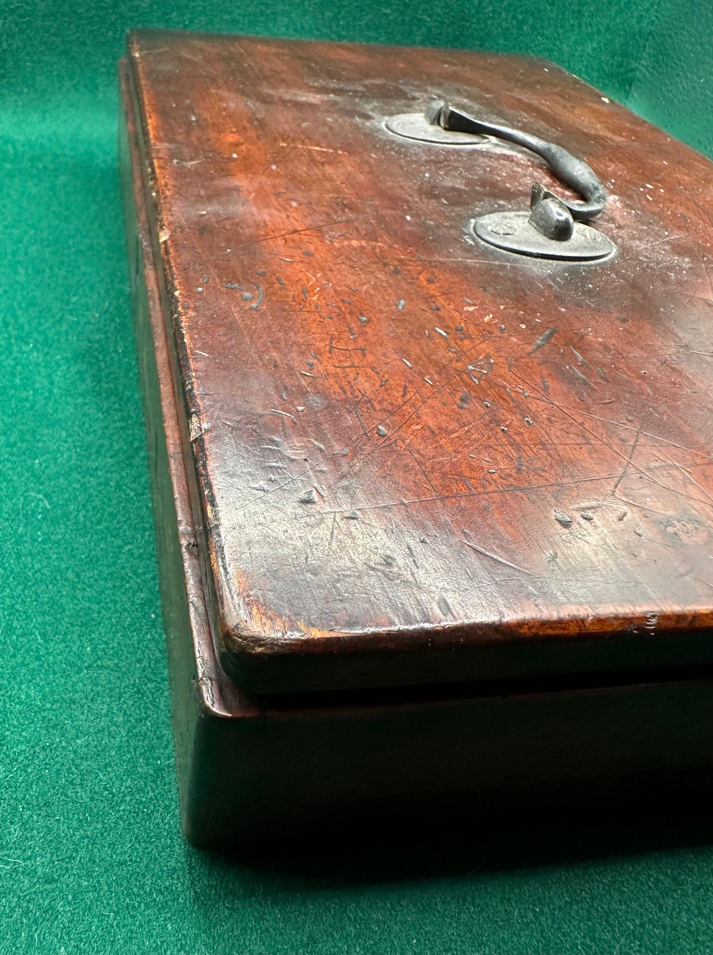 Very Handsome Cased Brass Flintlock Boxlock Blunderbuss Pistol In Its Case With Accessories