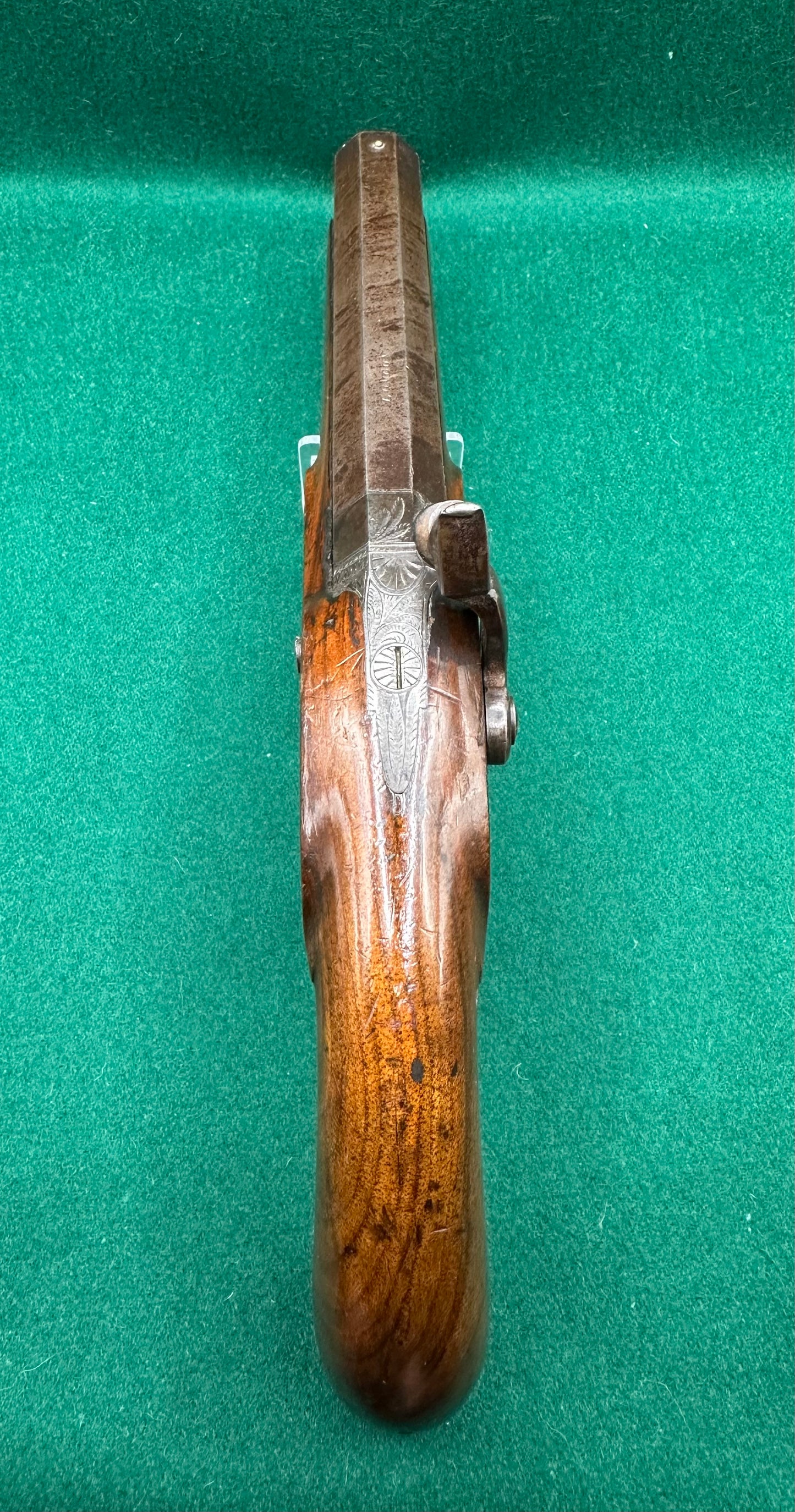 Full stocked Officers Percussion Cap Holster Pistol By Hewson