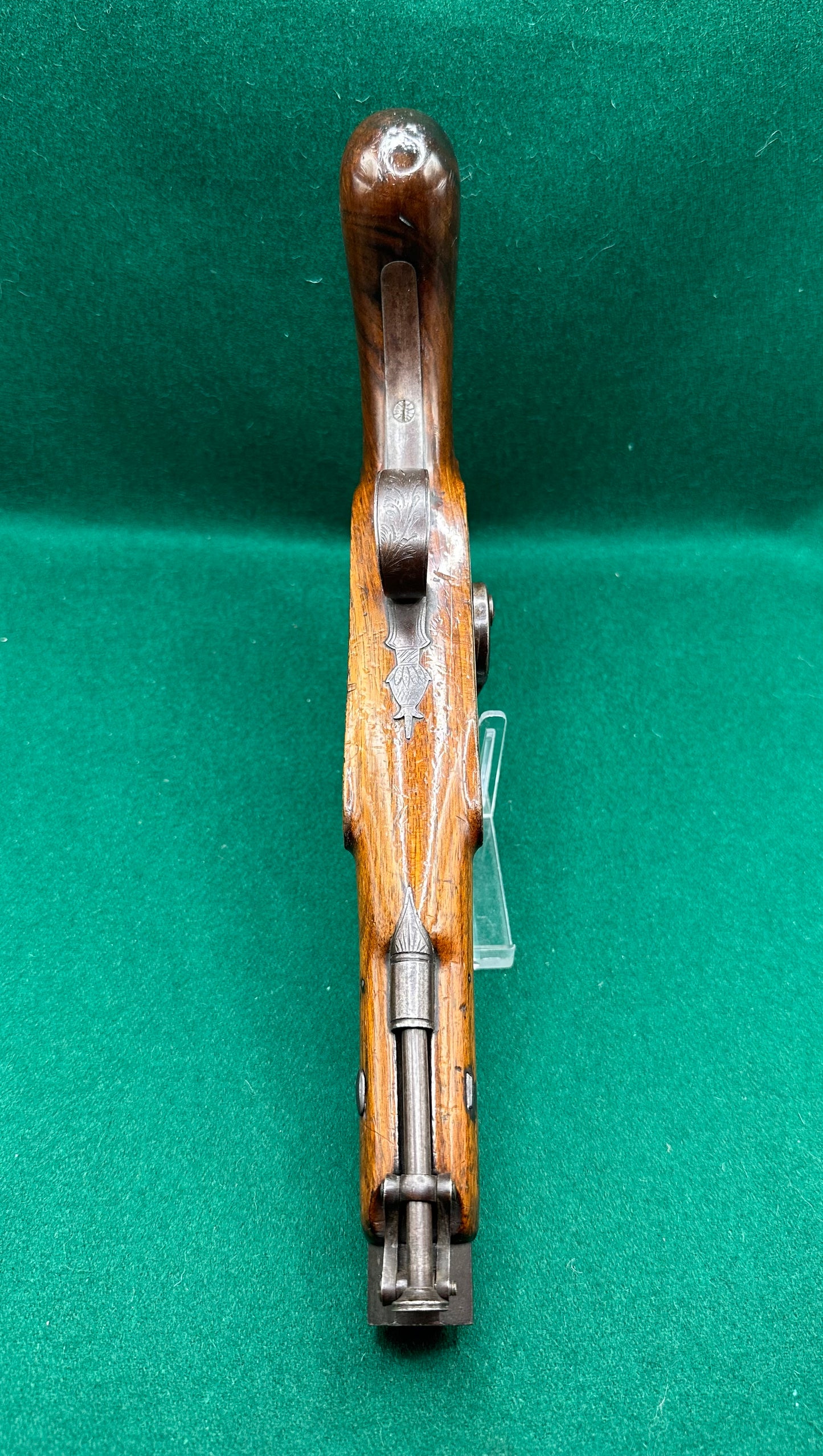 Full stocked Officers Percussion Cap Holster Pistol By Hewson