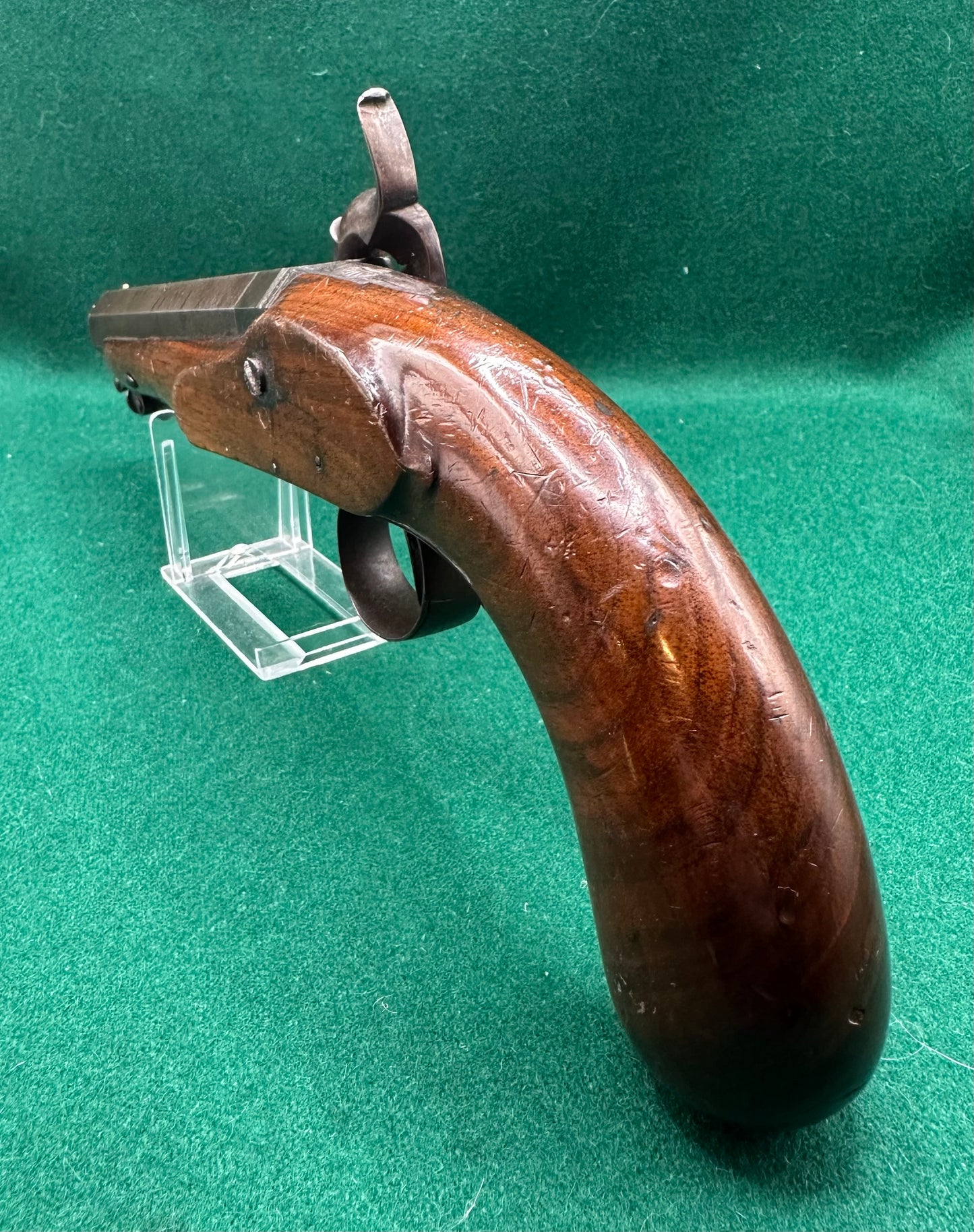 Full stocked Officers Percussion Cap Holster Pistol By Hewson