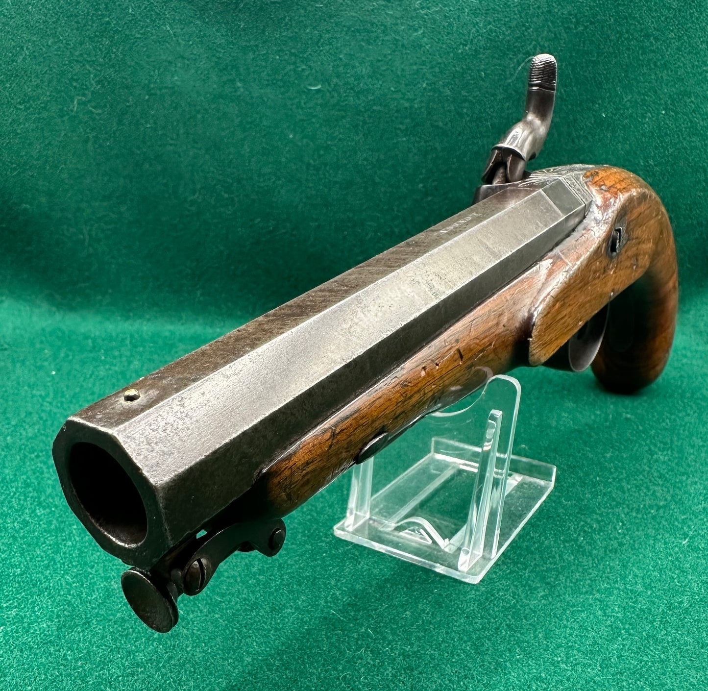 Full stocked Officers Percussion Cap Holster Pistol By Hewson