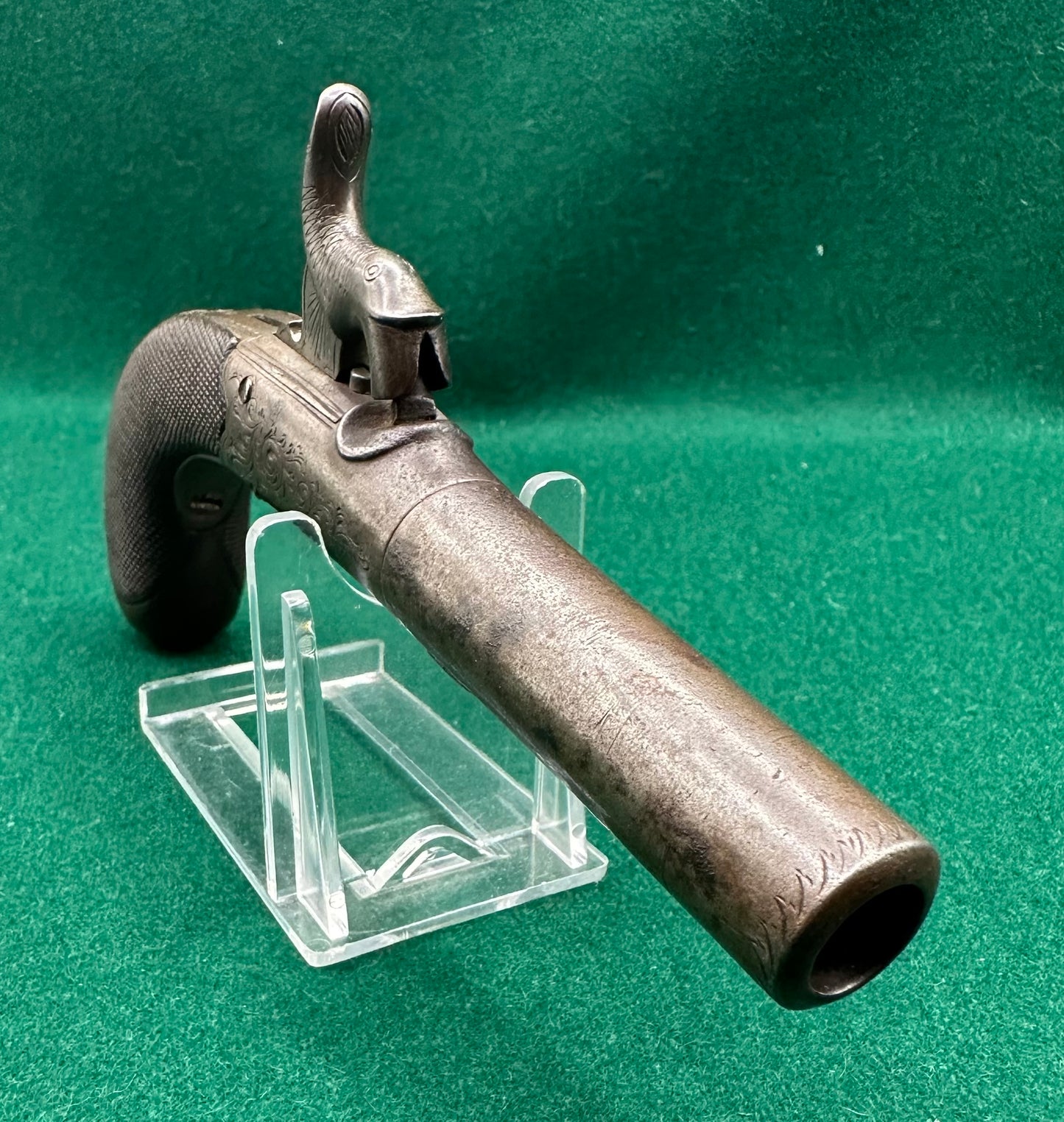 Round Framed Percussion Cap Pocket Pistol