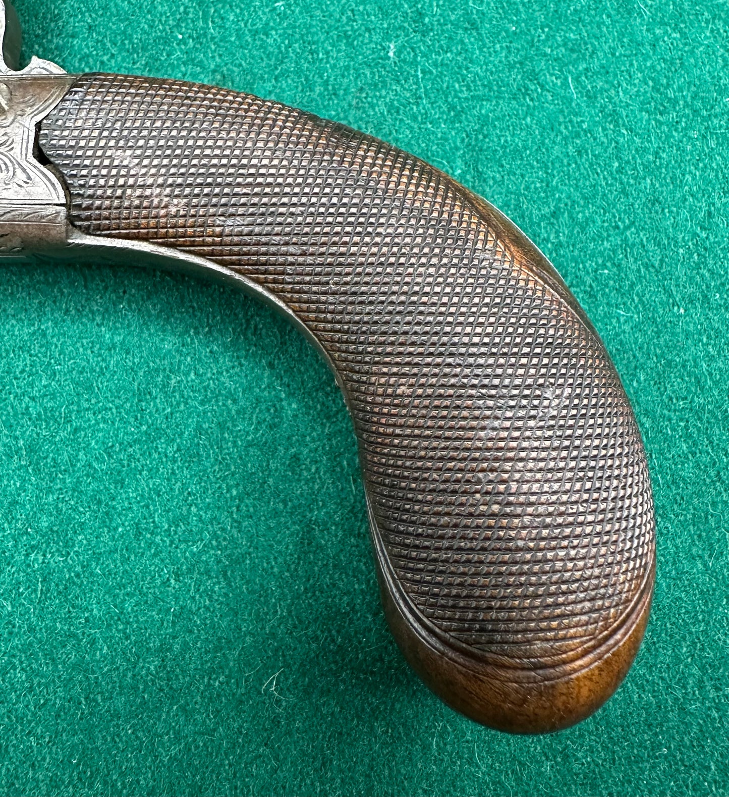 Round Framed Percussion Cap Pocket Pistol