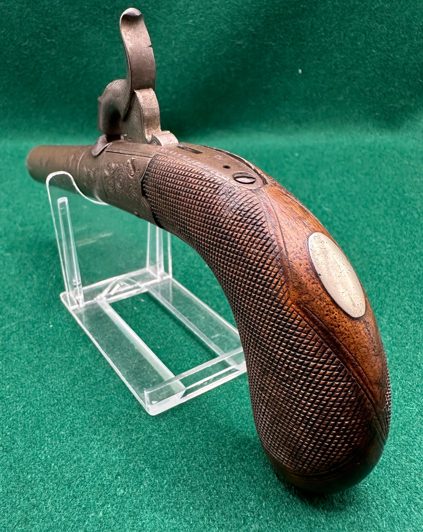 Round Framed Percussion Cap Pocket Pistol