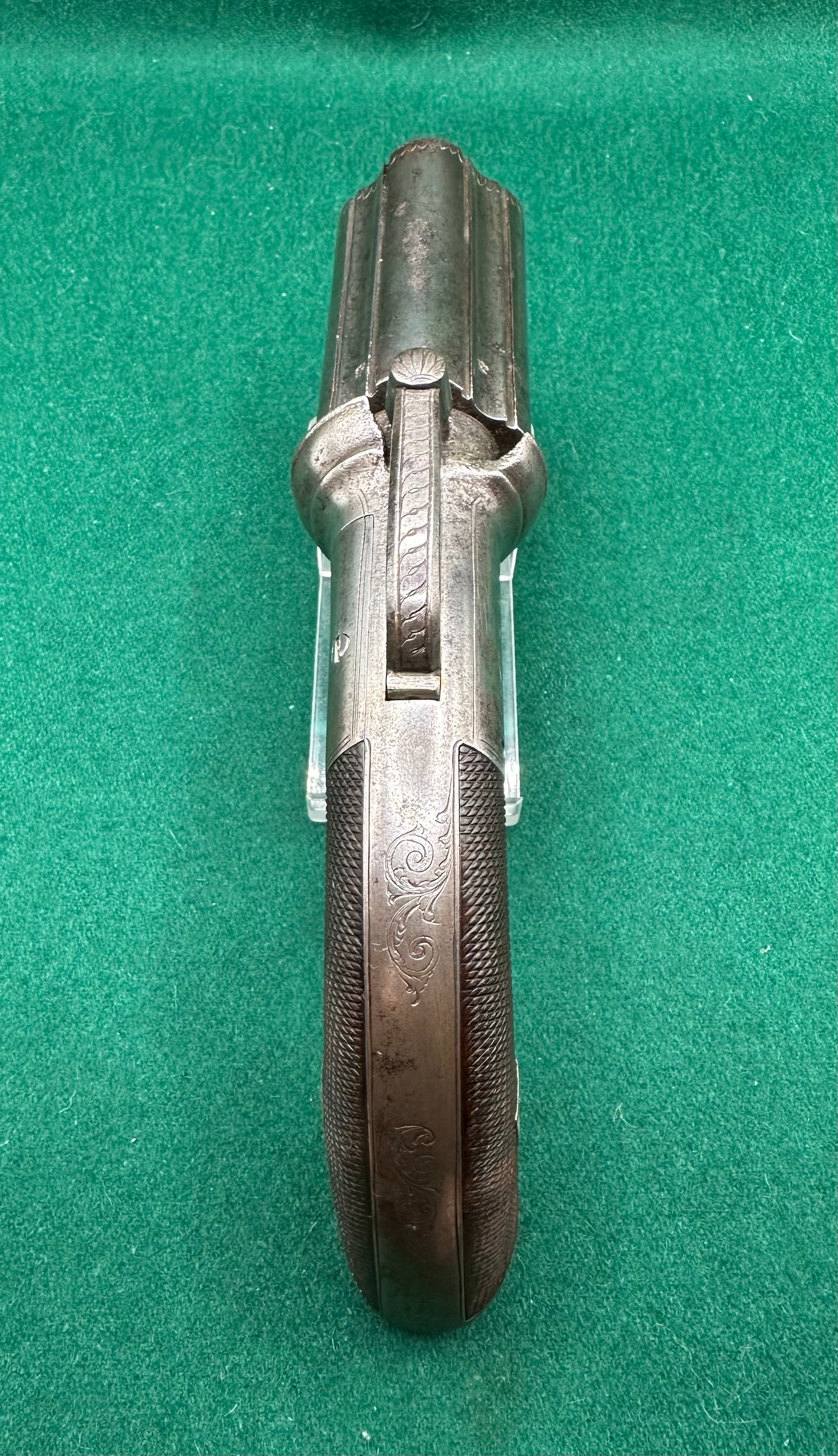 Scarce 4 Shot Percussion Cap Pepperbox Revolver