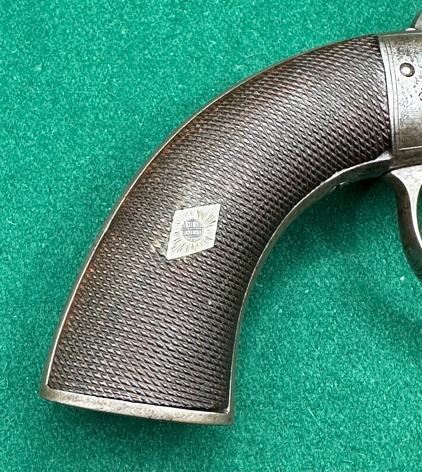 Scarce 4 Shot Percussion Cap Pepperbox Revolver
