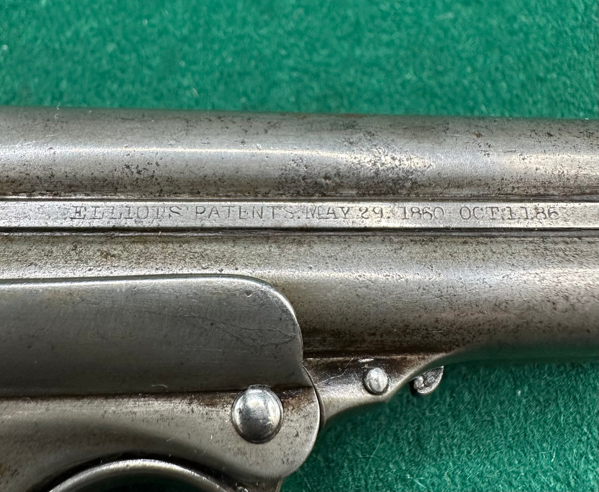 Elliots Patent Remington 4 Shot Rimfire Derringer