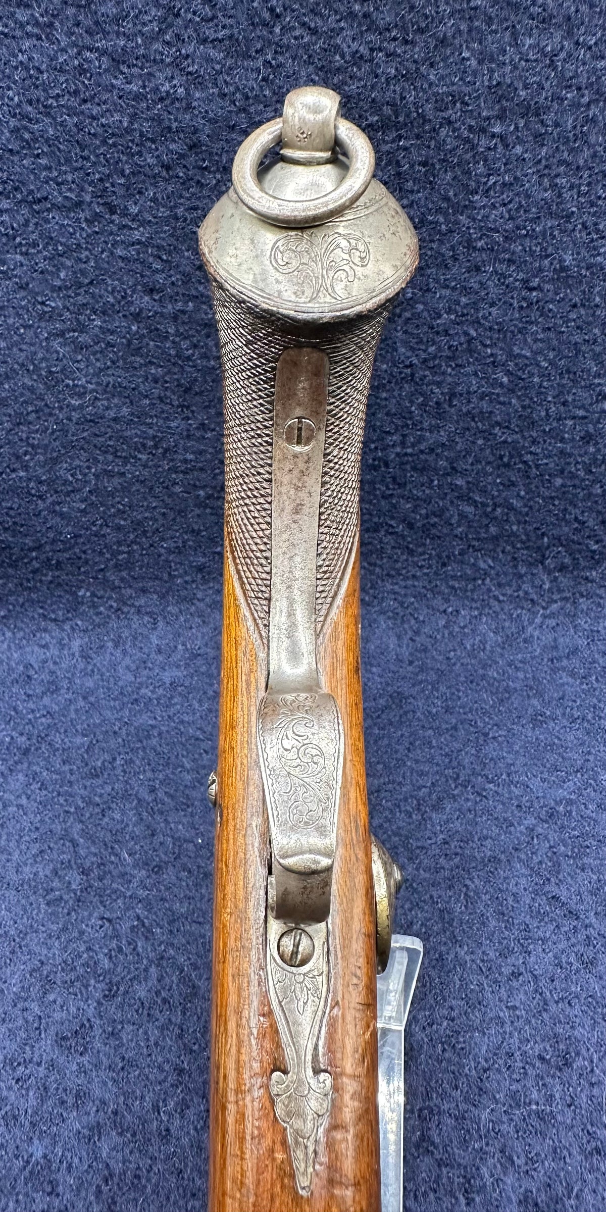 Good Quality Officers Percussion Cap Holster Pistol Dated 1846