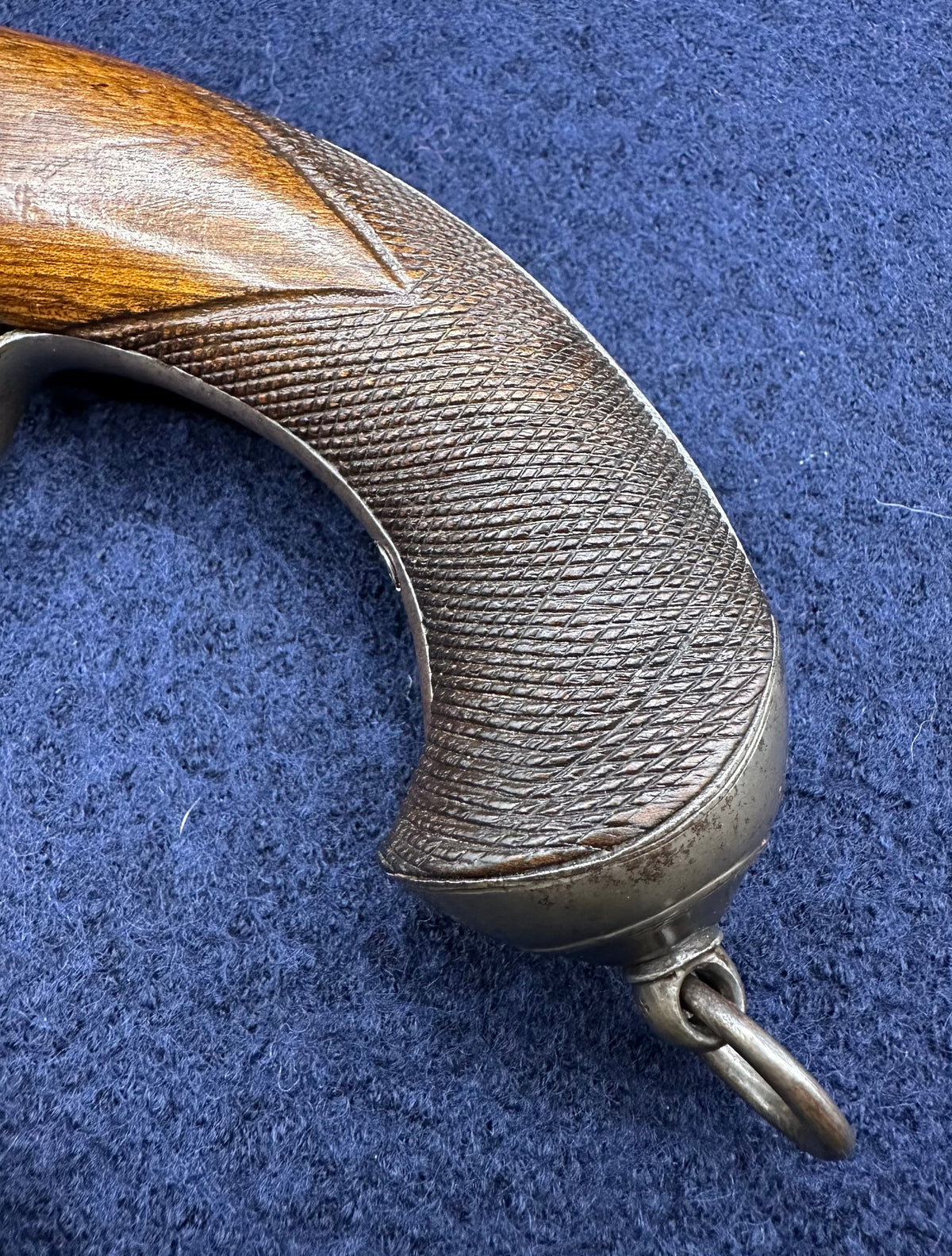Good Quality Officers Percussion Cap Holster Pistol Dated 1846