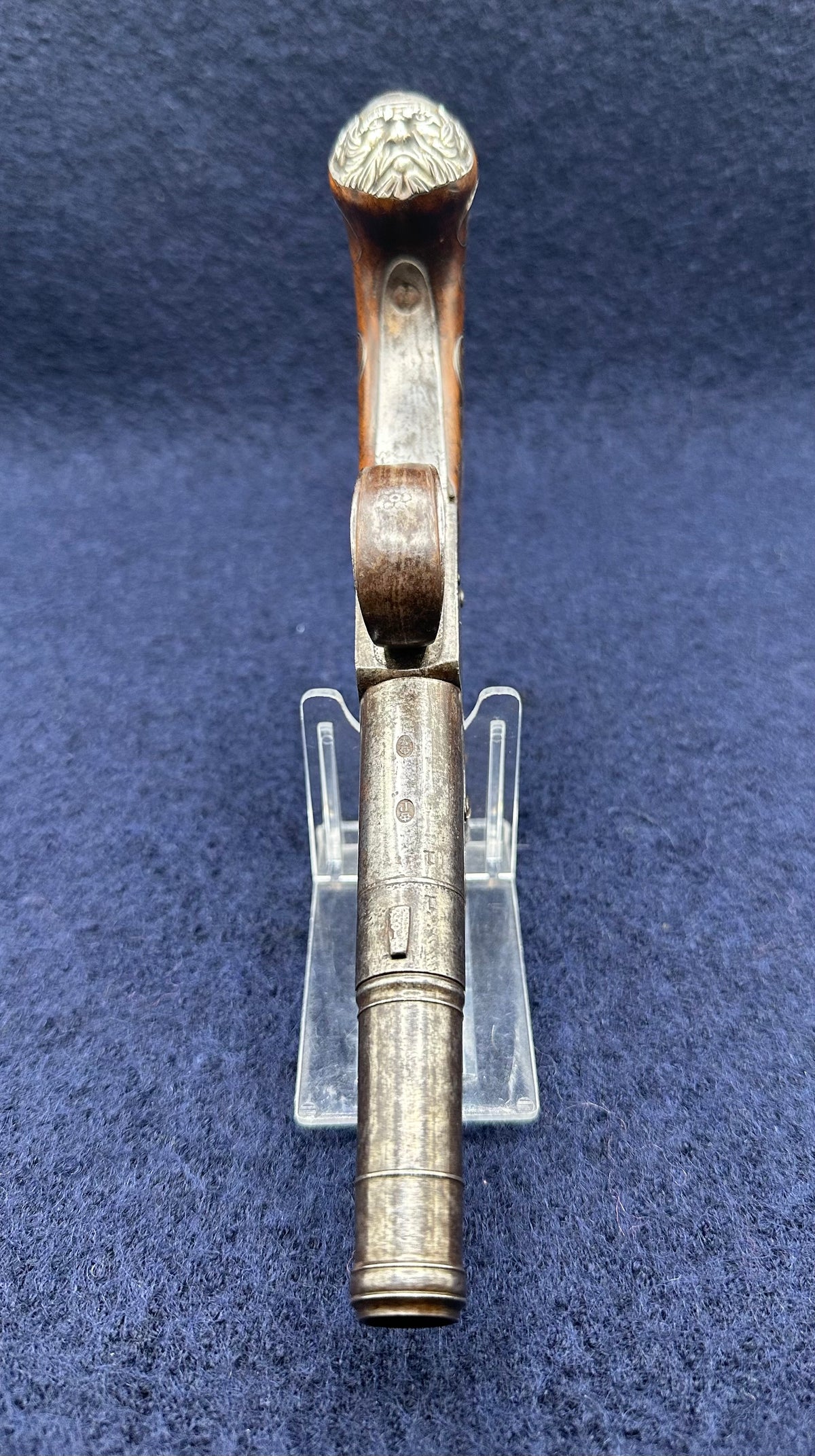 Queen Anne Style Flintlock Boxlock Pocket Pistol By Palmer & Co
