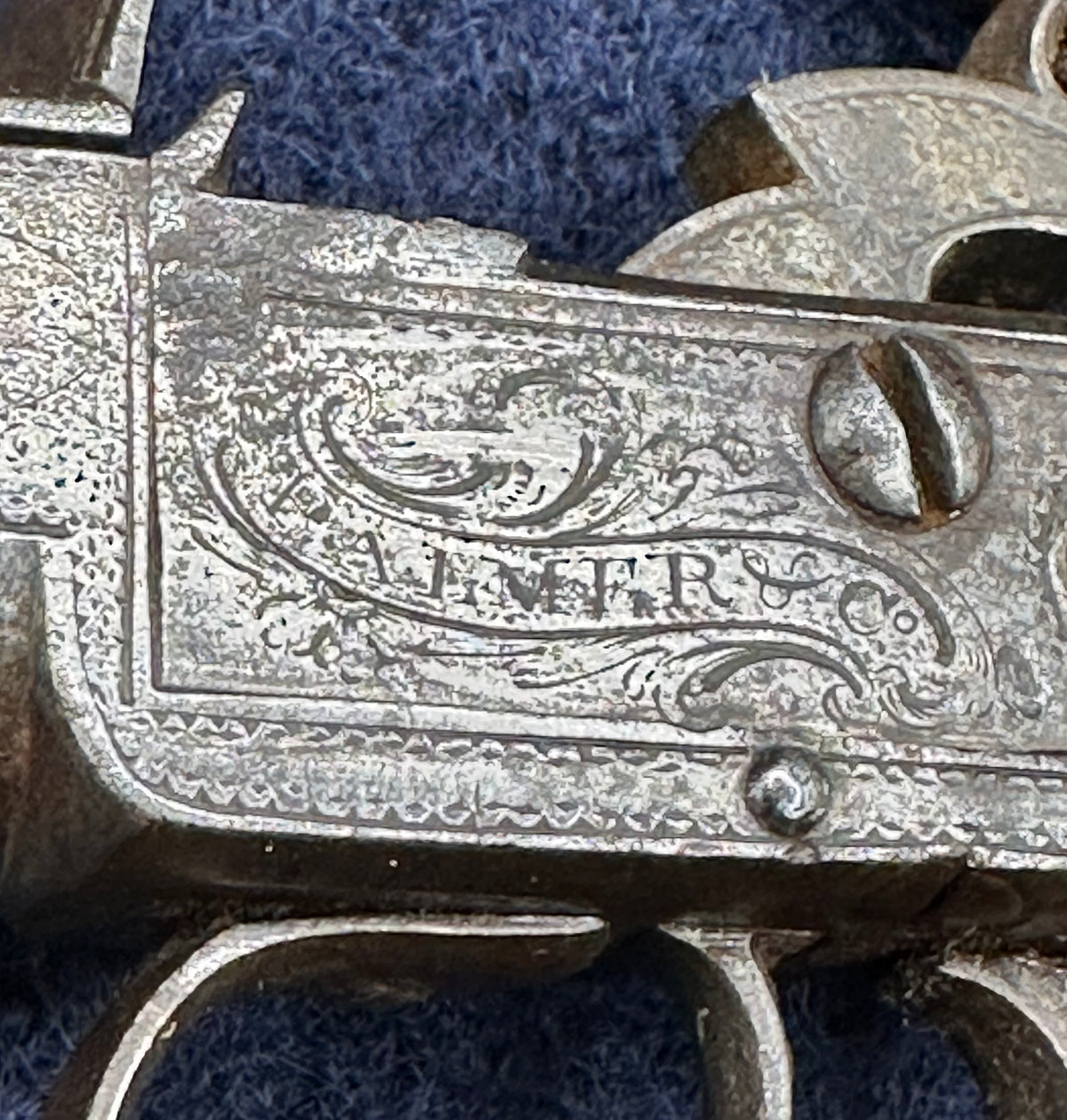 Queen Anne Style Flintlock Boxlock Pocket Pistol By Palmer & Co