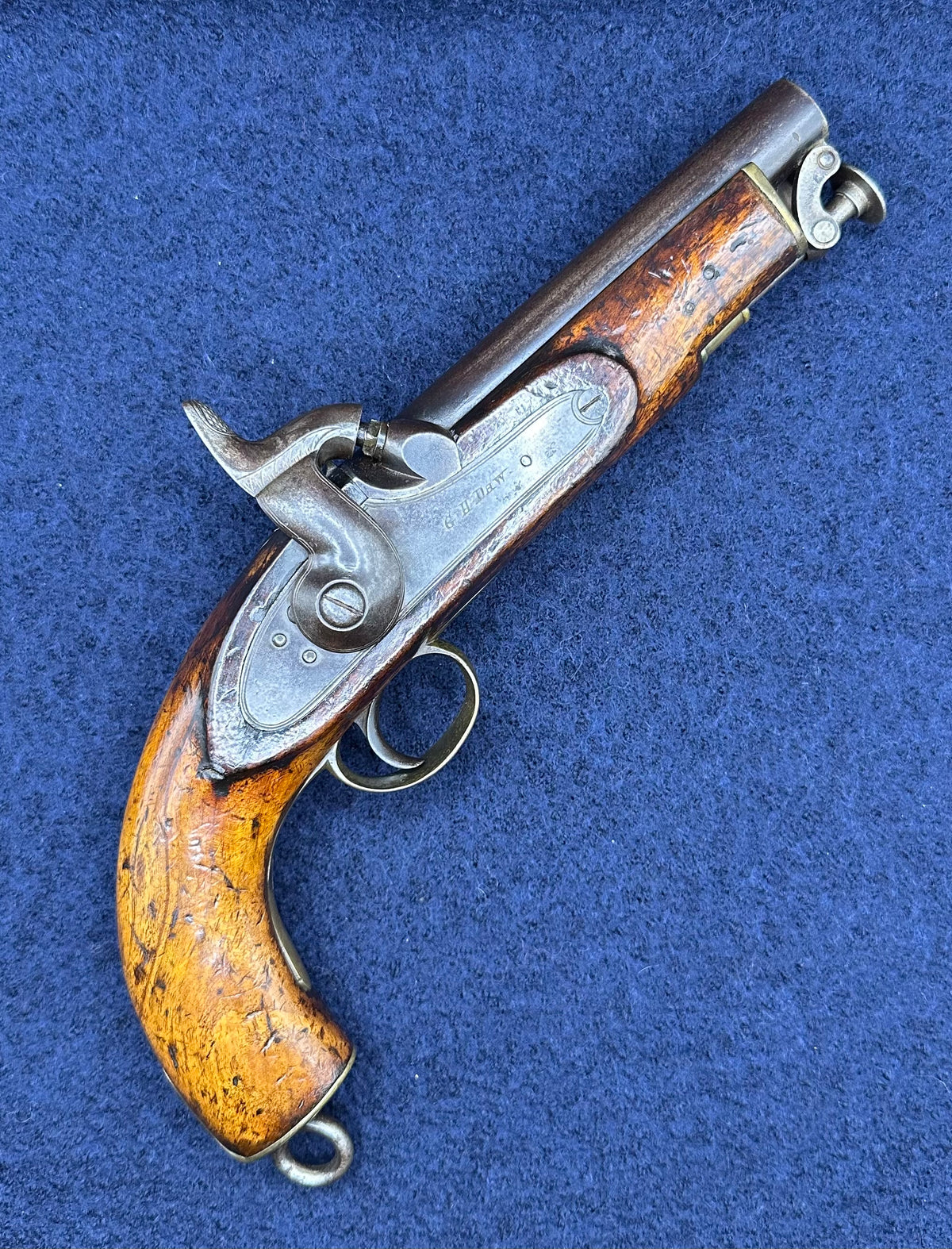 1842 Pattern Private Purchase Sea Service Pistol By G H Daw