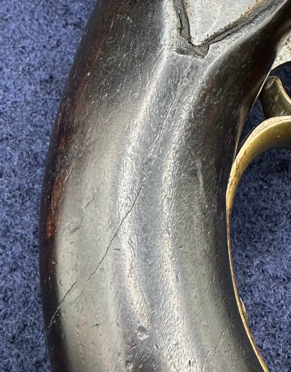 Very Interesting Dutch Sea Service Flintlock Pistol Engraved "Admiraal Piet Hein"
