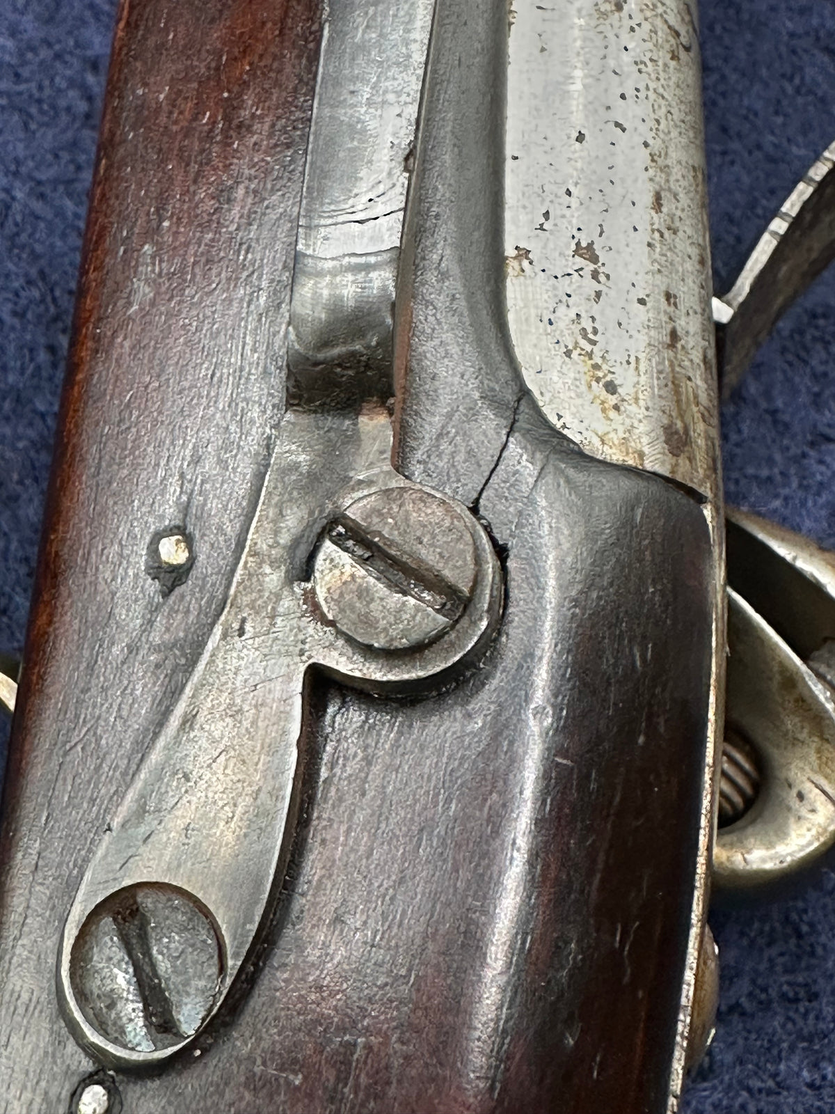 Very Interesting Dutch Sea Service Flintlock Pistol Engraved "Admiraal Piet Hein"