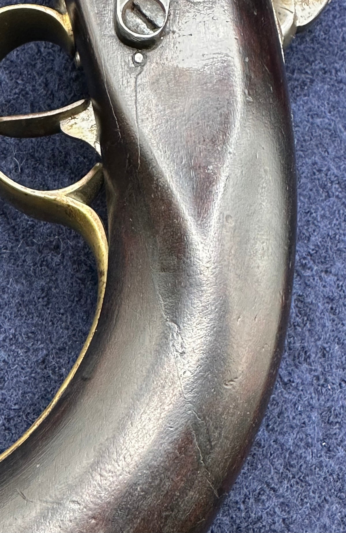 Very Interesting Dutch Sea Service Flintlock Pistol Engraved "Admiraal Piet Hein"