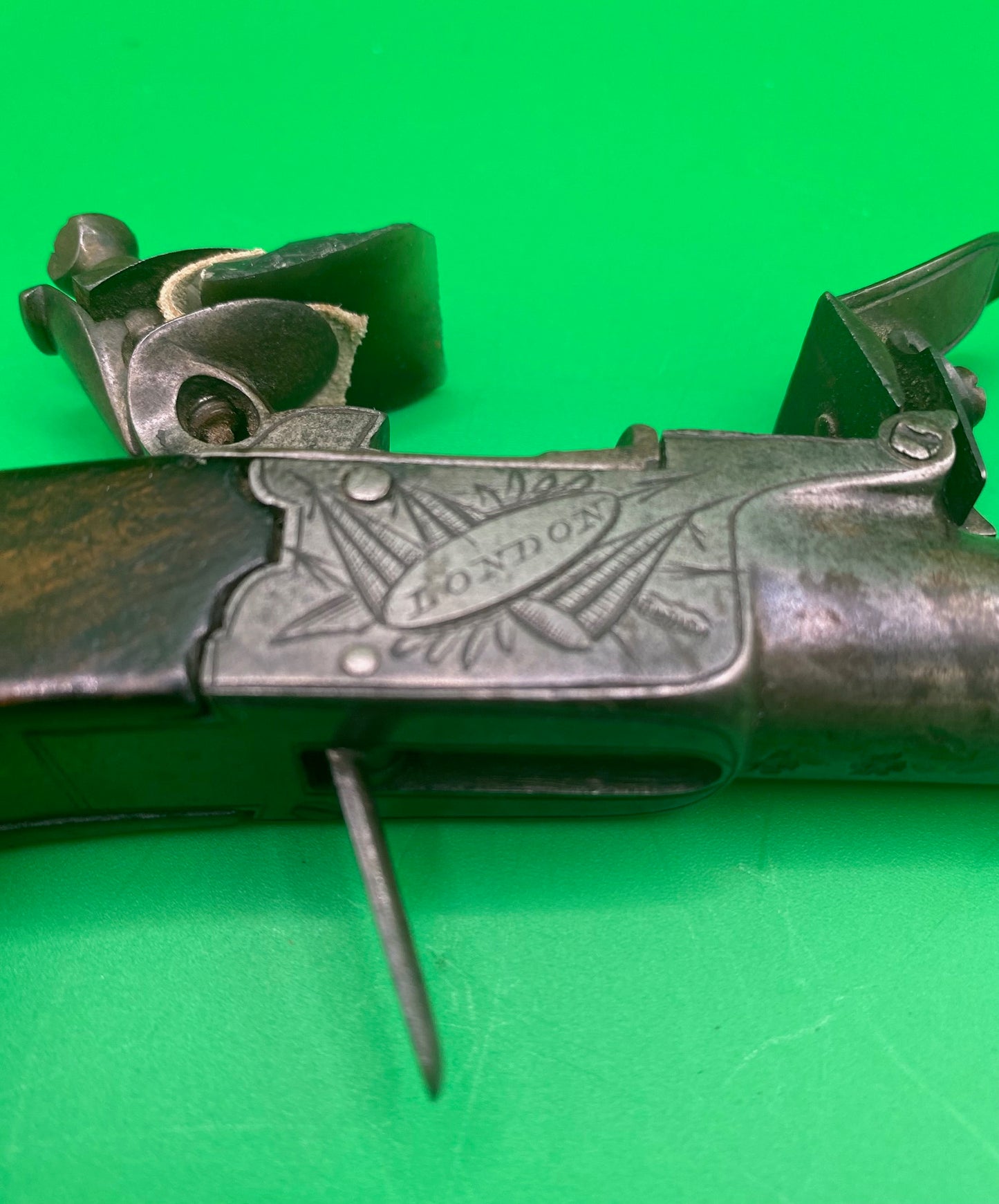 Cased Flintlock Boxlock Pocket Pistol Twigg