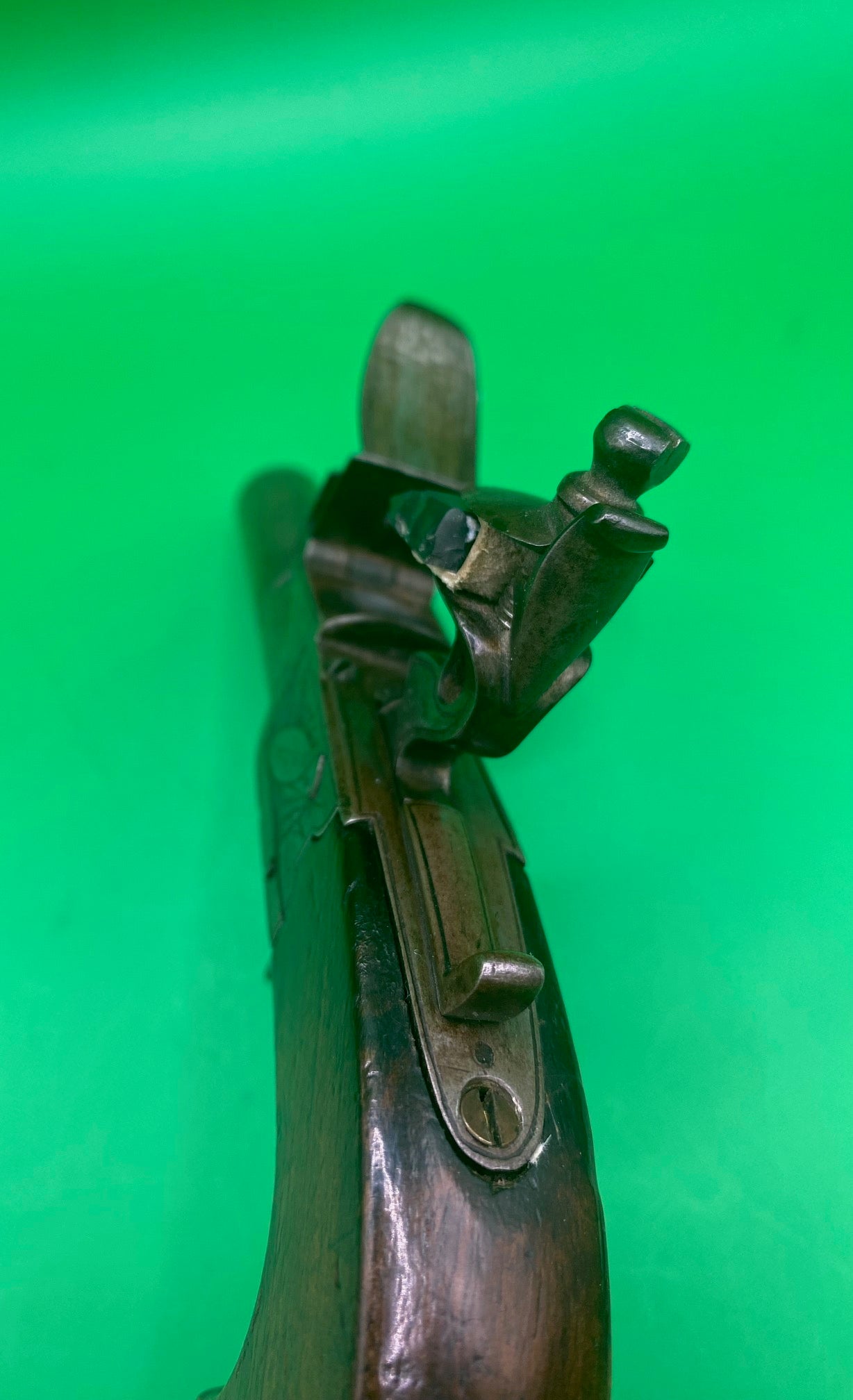 Cased Flintlock Boxlock Pocket Pistol Twigg