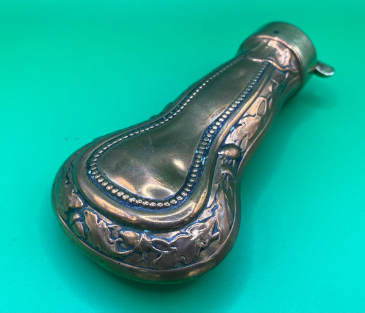 Large Pistol Flask - Acorn Design