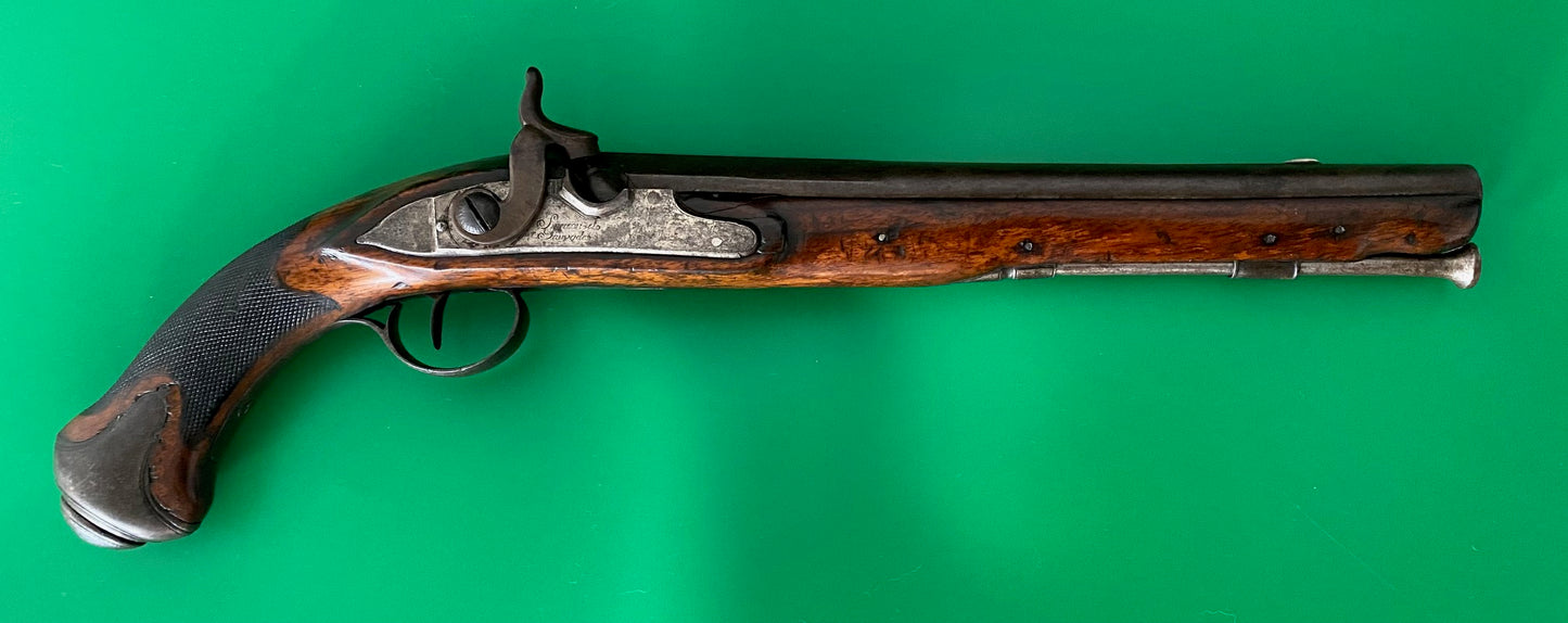 Italian Dueling Pistol converted from Flintlock