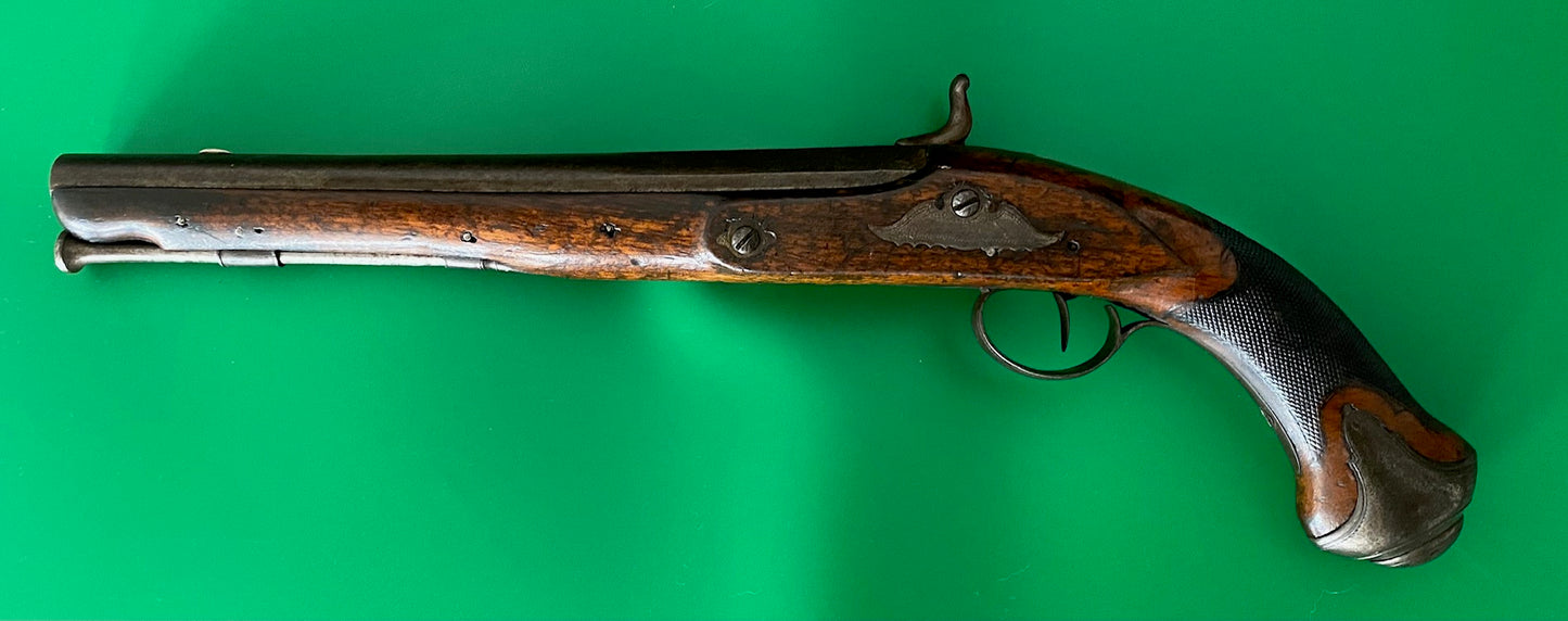 Italian Dueling Pistol converted from Flintlock