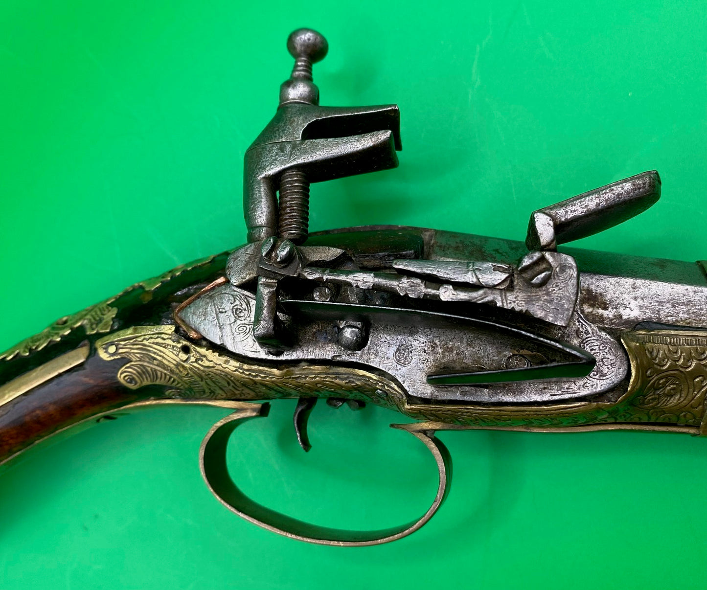 Balkans "Rat Tail" Miquelet Pistol