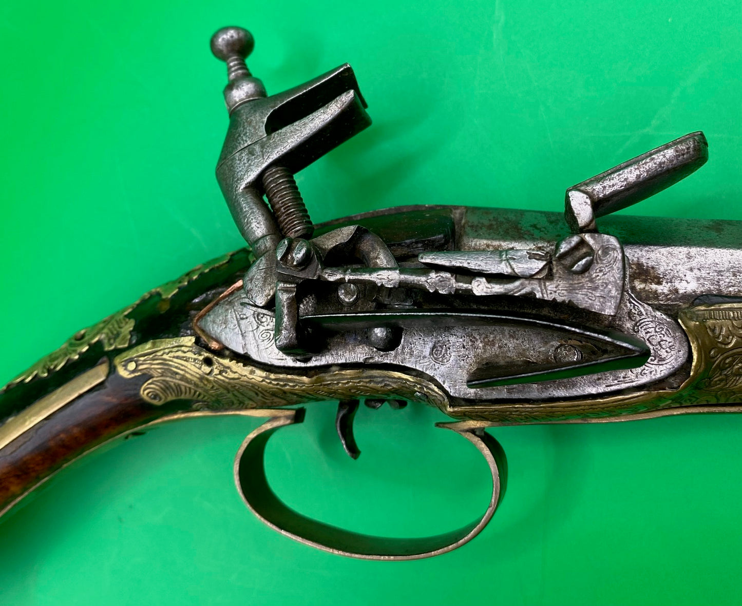 Balkans "Rat Tail" Miquelet Pistol